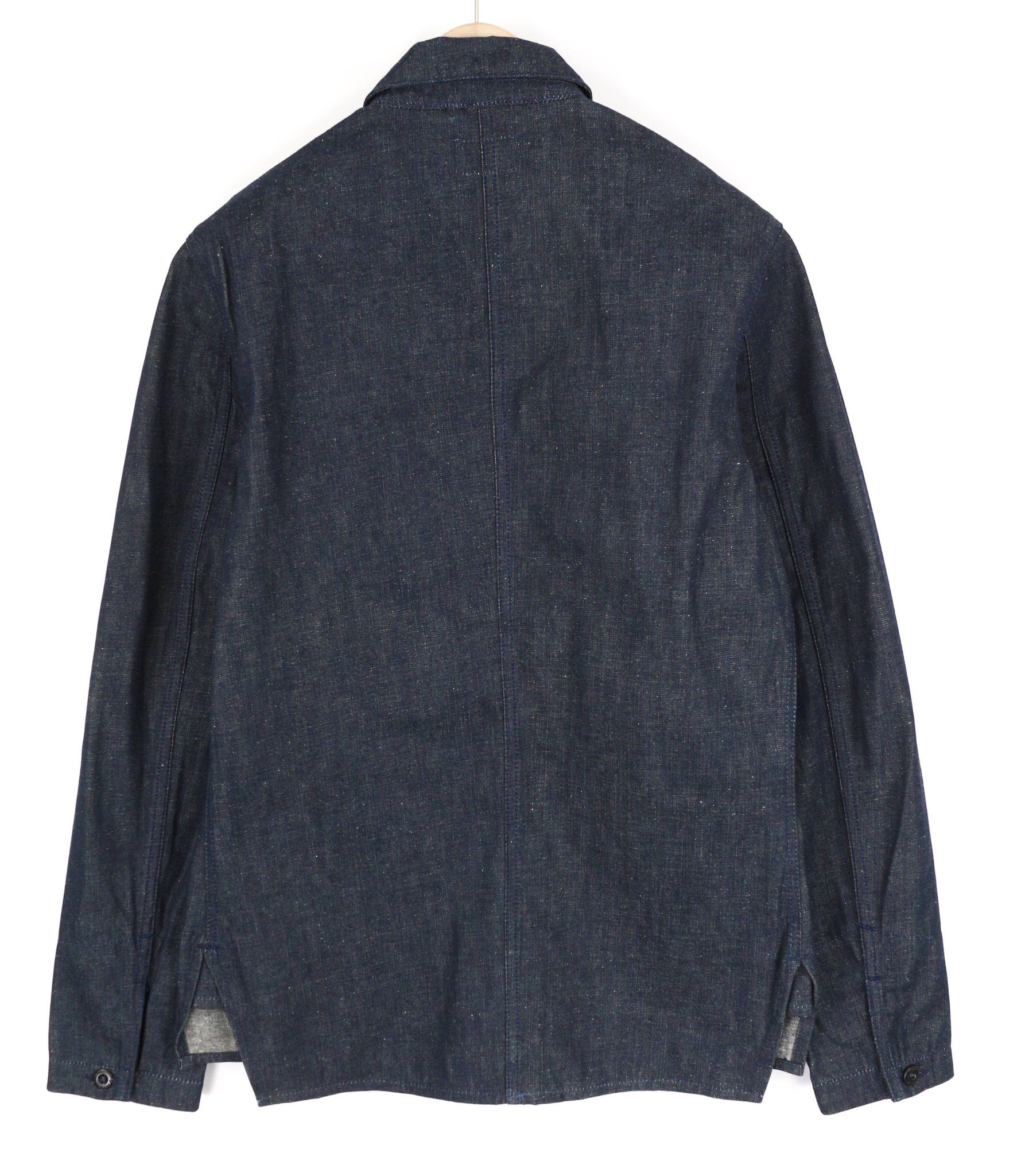 Nudie Jeans TRYGGVE M Organic Dark Denim Polo Neck Jacket 81948 Size US M / EU 48-50 / 2 - 2 Thumbnail