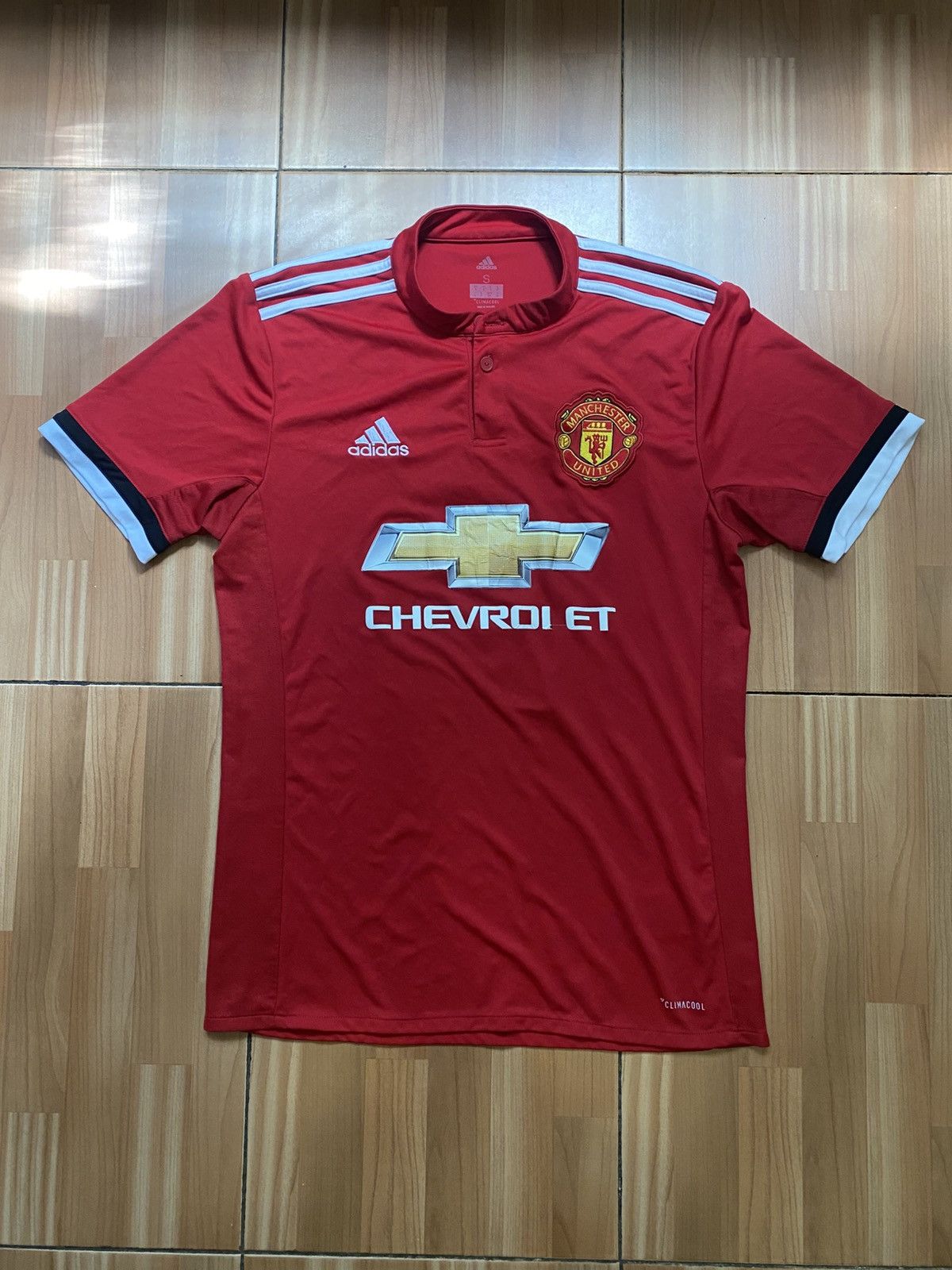 Adidas adidas Manchester United 2017/18 #7 Alexis Home Shirt Size US S / EU 44-46 / 1 - 1 Thumbnail