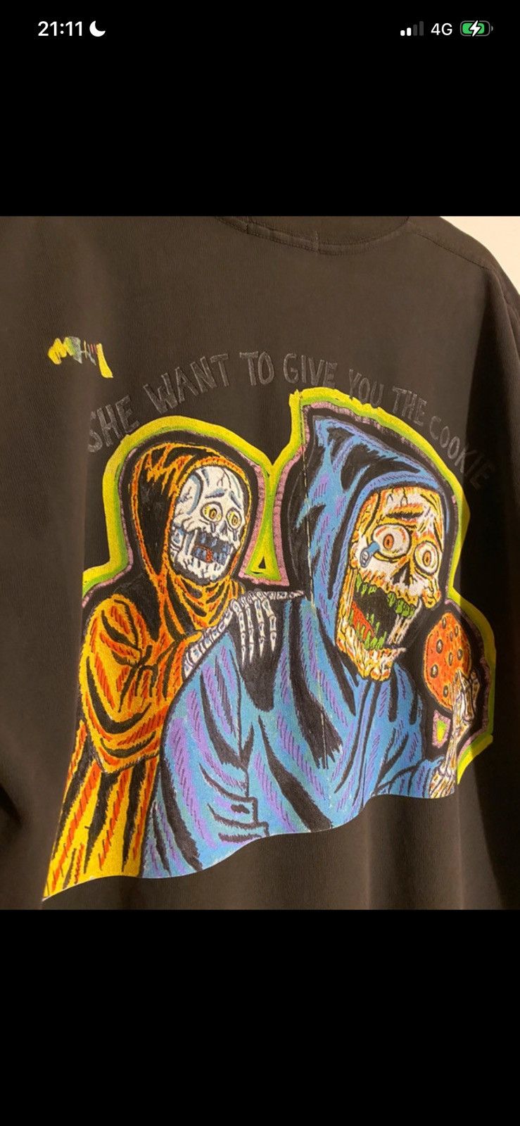 Yeezy tshirt Yeezy Season 6 for xxxtentation Size US L / EU 52-54 / 3 - 3 Thumbnail