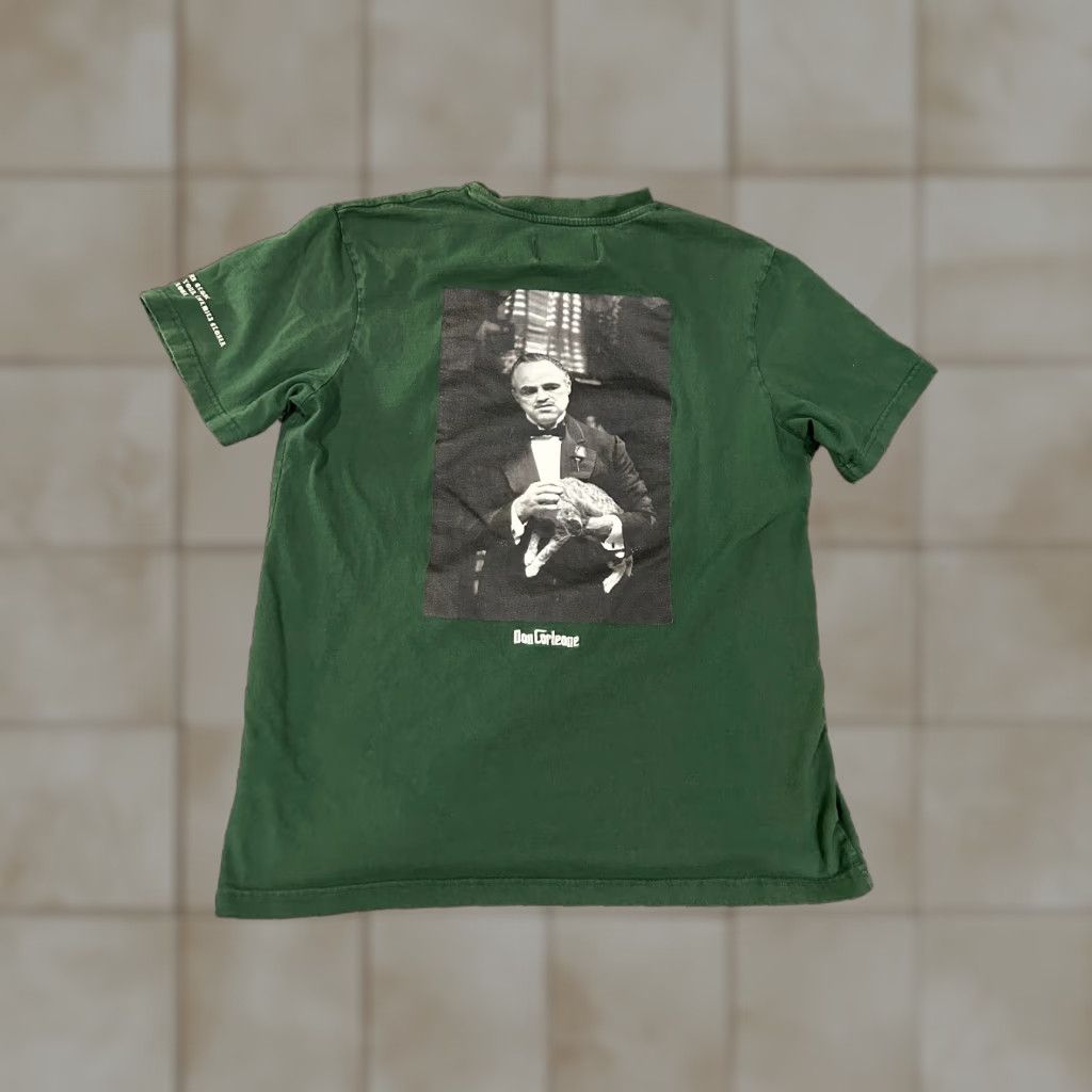 Palace The Godfather Shirt Mens L Green Graphic Print Nike Dri-Fit Crew Neck Short Sleeve Regular Vintage No Size US L / EU 52-54 / 3 - 1 Thumbnail