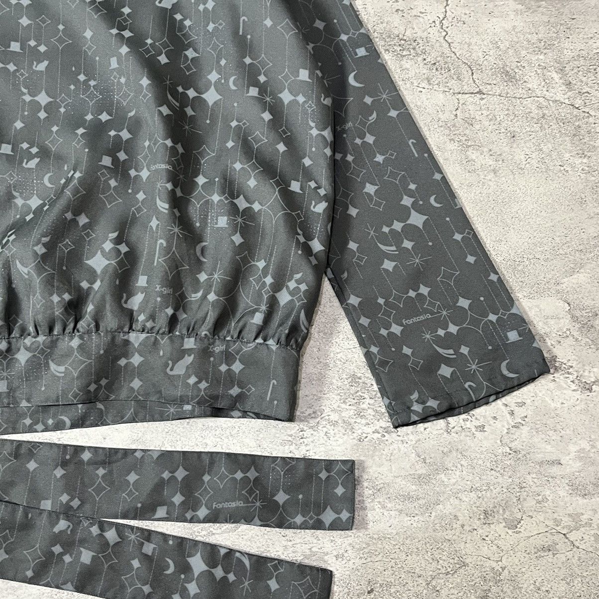 X-Girl X-Girl Waist Tie Blouse - Grey Size M / US 6-8 / IT 42-44 - 6 Thumbnail