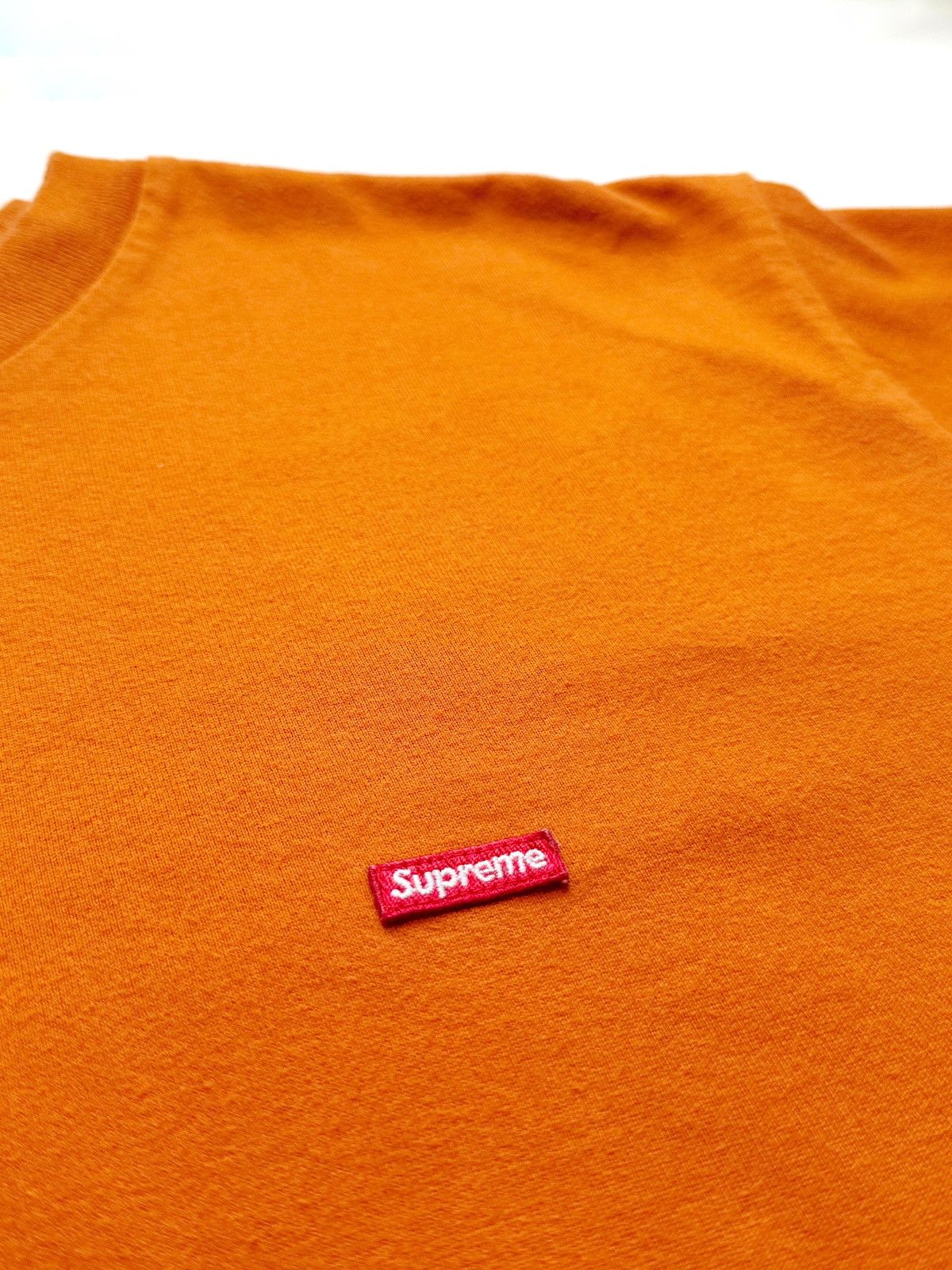 Supreme Supreme Orange Small Box Logo T Shirt Men’s Size L Size US L / EU 52-54 / 3 - 7 Thumbnail