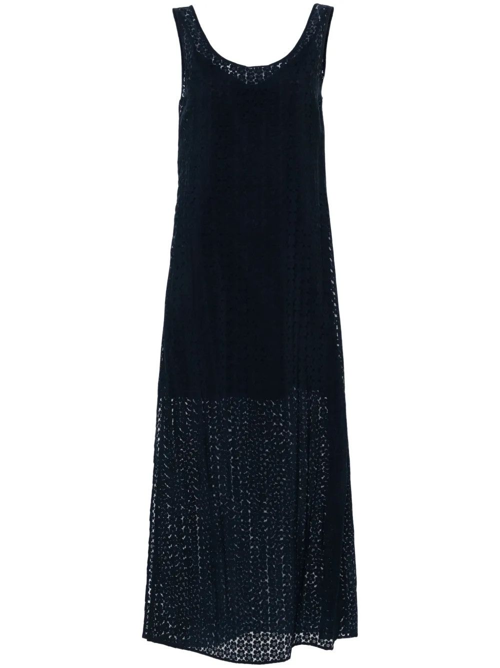 Kenzo o1y1025 Maxi Dress in Midnight Blue Size S / US 4 / IT 40 - 1 Thumbnail
