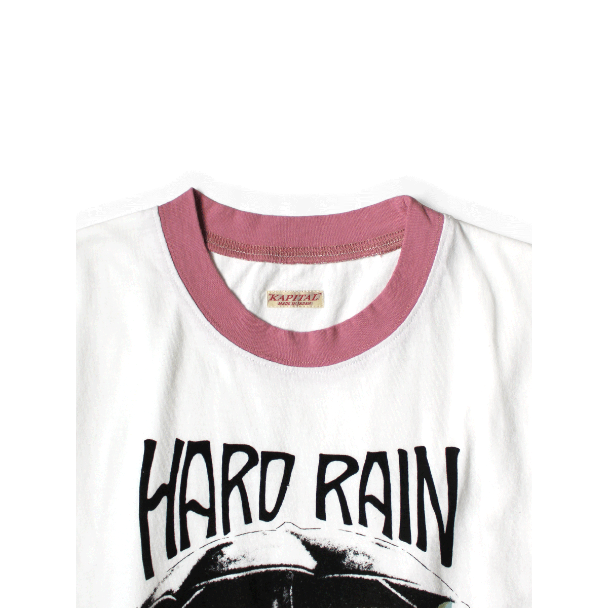 Kapital Kapital 20/- Jersey Ringer T (Hard Rain Sundance pt) Tee Size US S / EU 44-46 / 1 - 4 Thumbnail