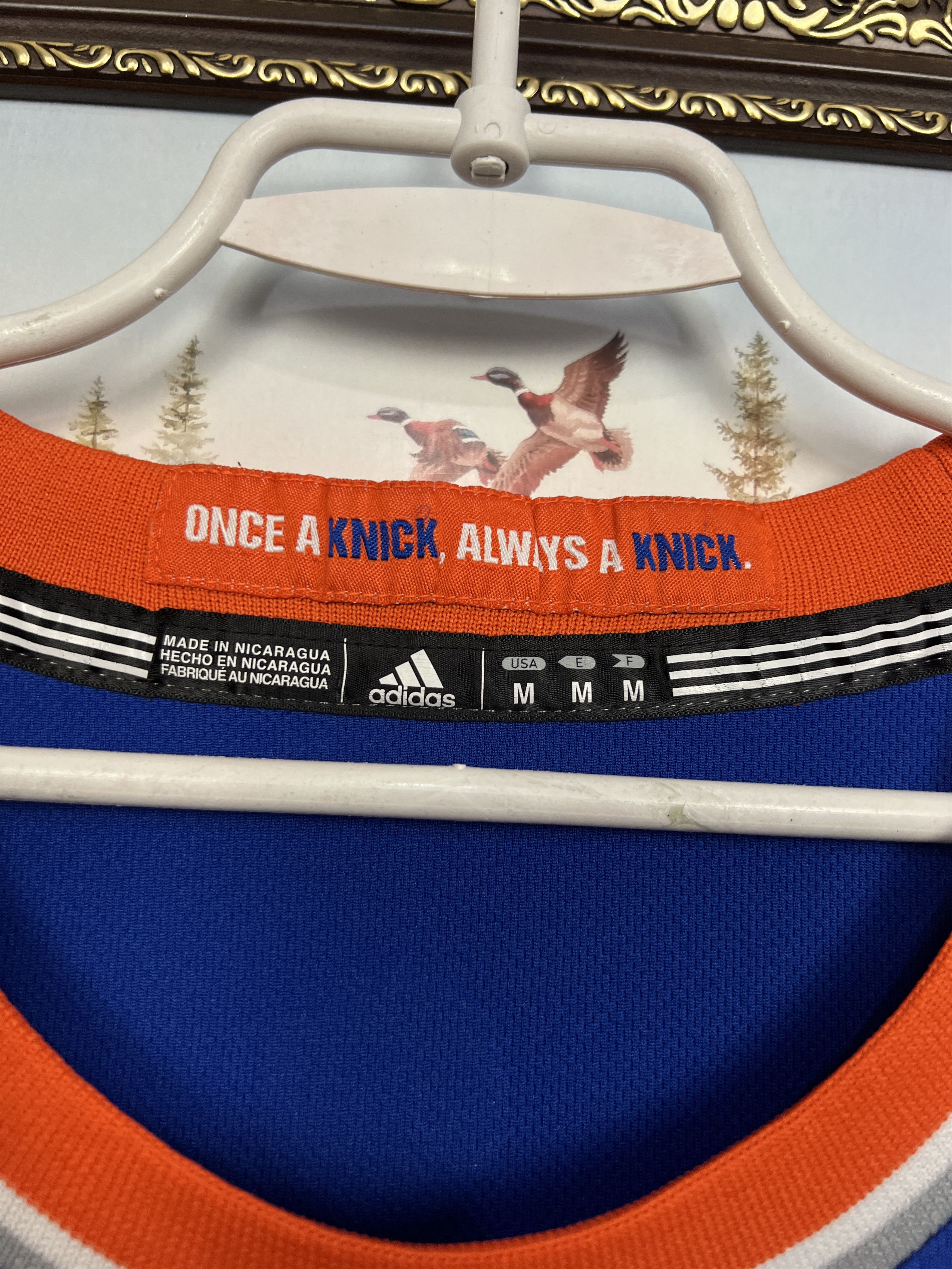 Adidas Adidas New York Knicks NBA Jersey #1 Stoudemire Shirt Rare Size US M / EU 48-50 / 2 - 5 Thumbnail