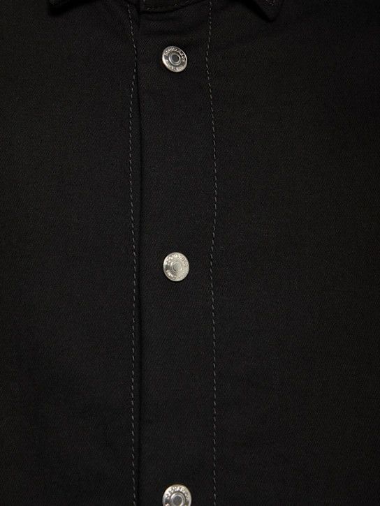 Dsquared2 o1lsvrm0425 Denim Over Shirt in Black Size US L / EU 52-54 / 3 - 5 Thumbnail