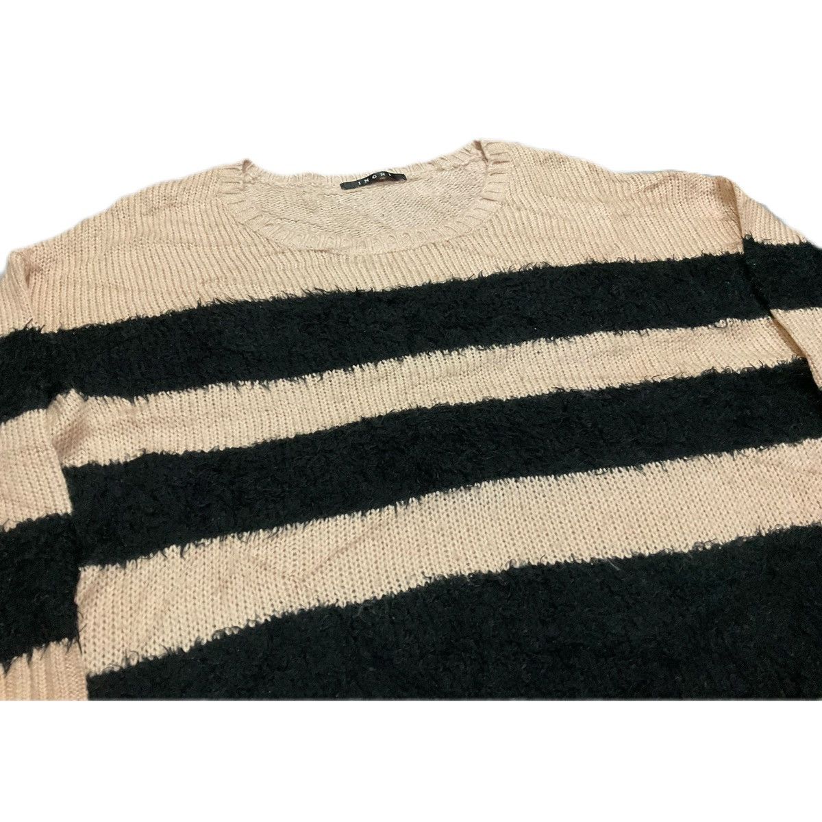 If Six Was Nine × Le Grande Bleu (L.G.B.) 🔥Archived Ingni Striped Mohair Sweater Number Nine Inspried Size US M / EU 48-50 / 2 - 2 Thumbnail