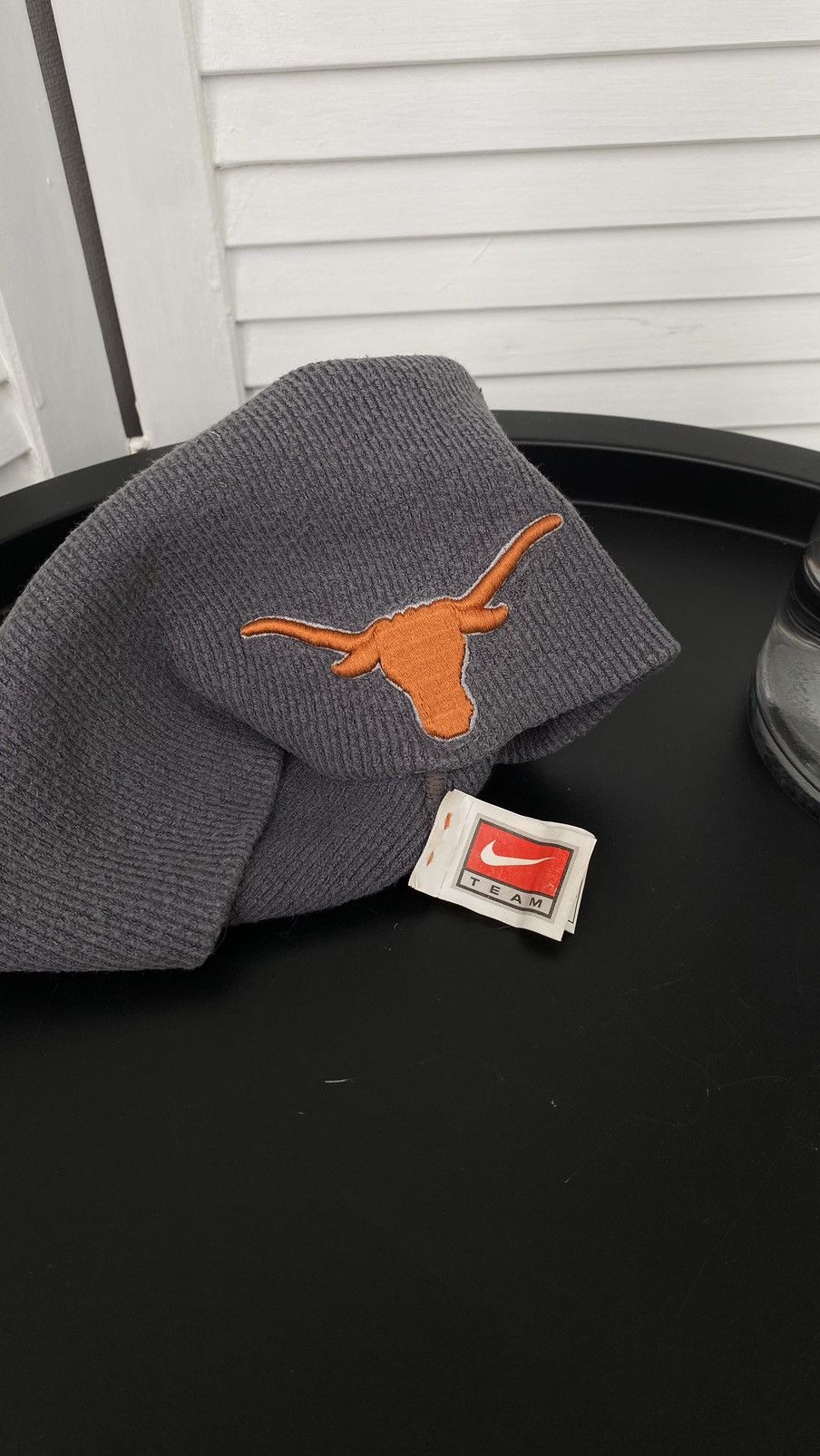 Nike × Vintage Vintage Nike Team Collegiate 3D Bulls Logo Drill Beanie Hat Size ONE SIZE - 5 Thumbnail