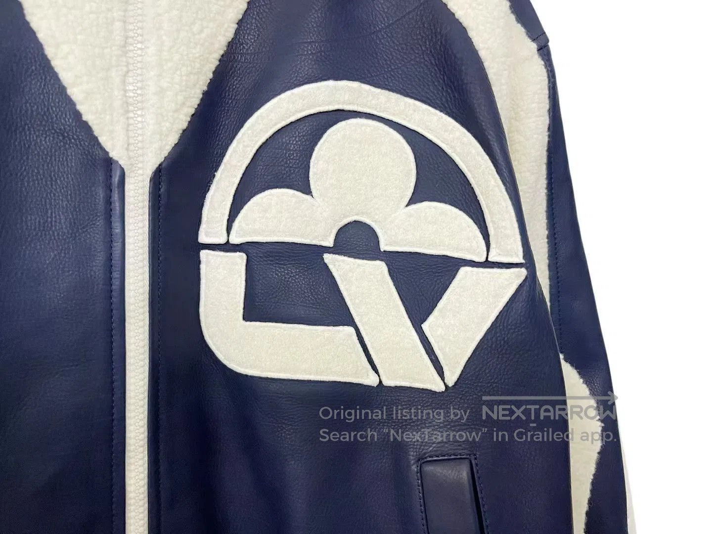 Louis Vuitton Louis Vuitton Floral Letter Patchwork Leather Jacket. Size US M / EU 48-50 / 2 - 2 Thumbnail