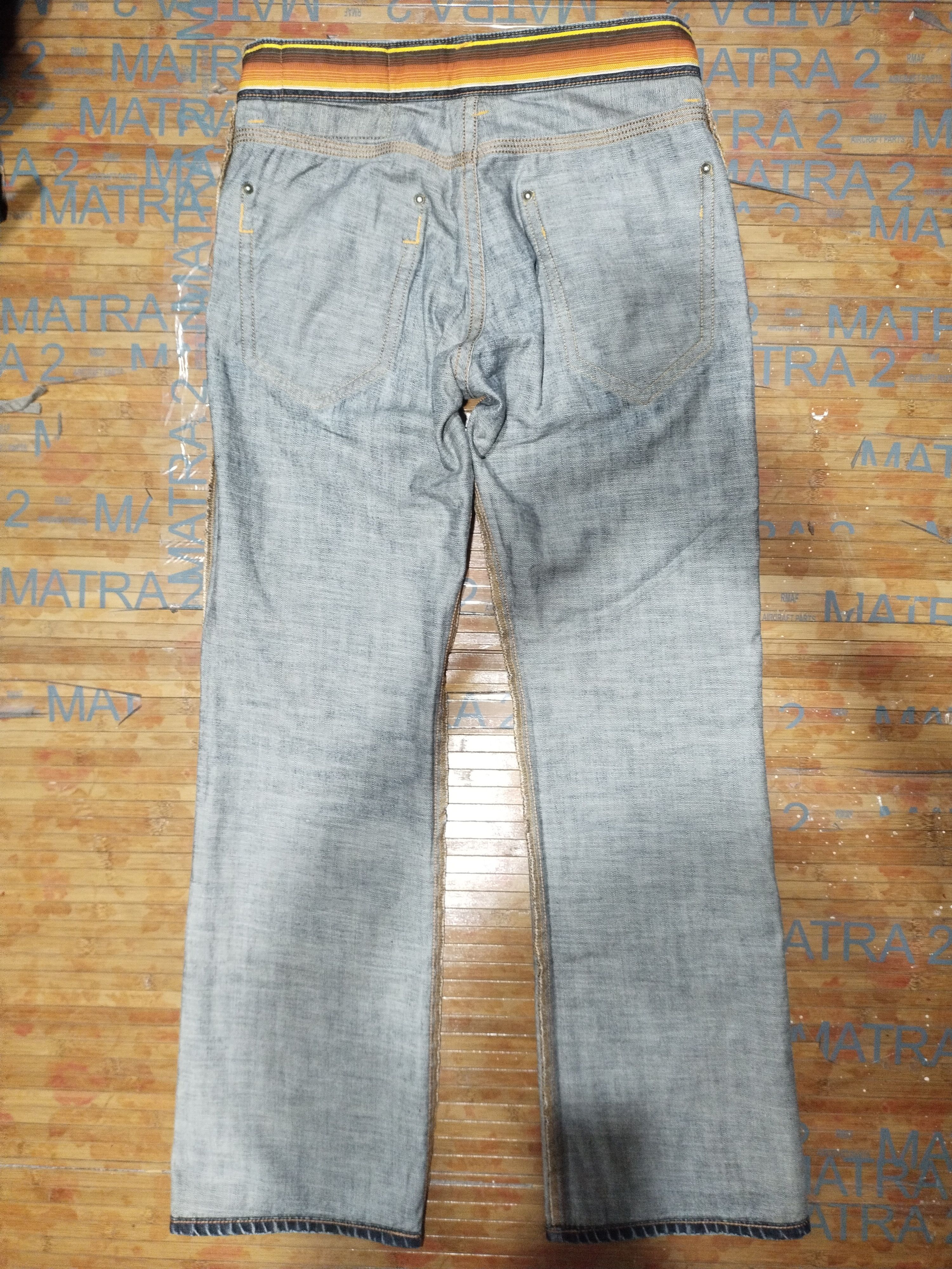 Edwin × Japanese Brand Edwin 503 "Genuine" Blue Trip Sz 32" Size US 32 / EU 48 - 16 Thumbnail