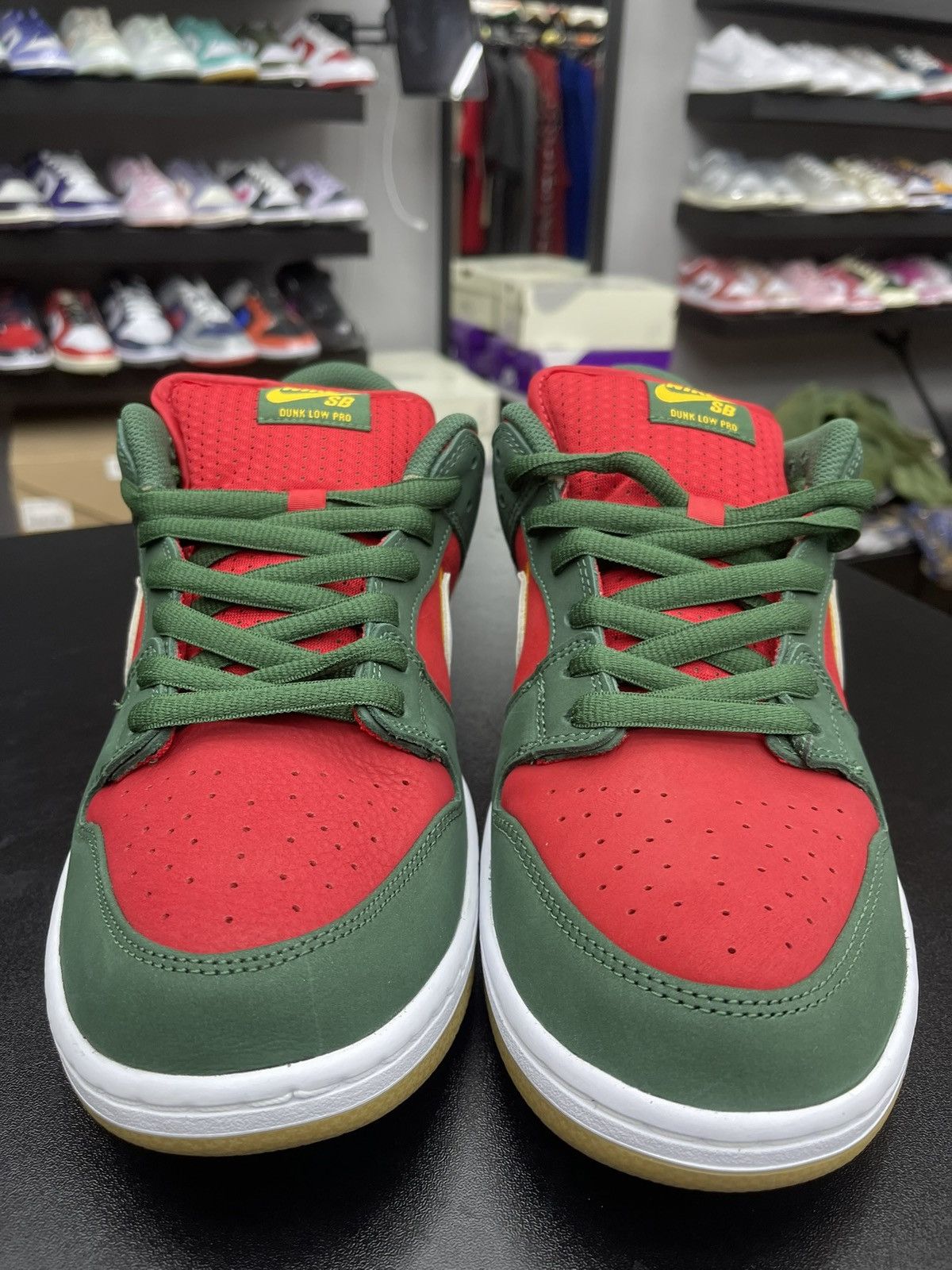 Nike Size 11.5 - Nike Dunk Low SB Seattle SuperSonics Size US 11.5 / EU 44-45 - 2 Thumbnail