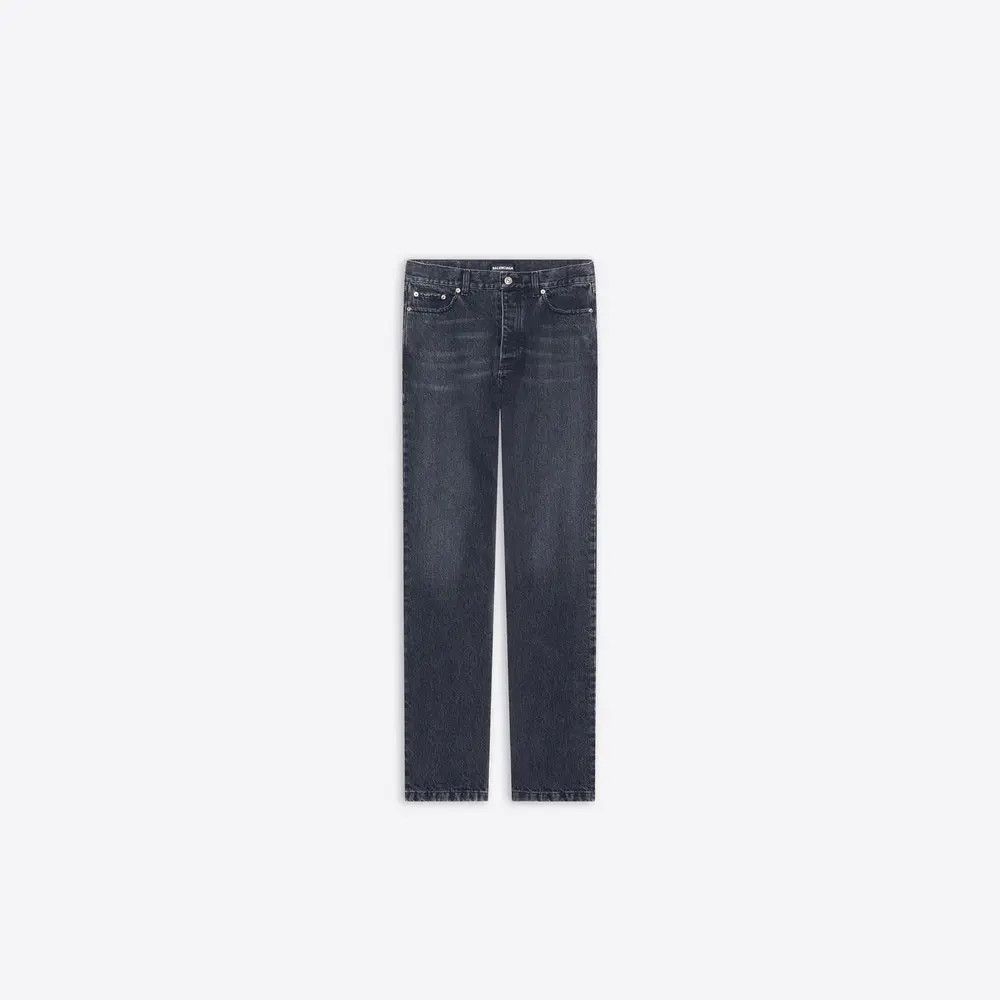 Balenciaga o1w1db10425 Year Of The Tiger Normal Fit Denim Pant Black Size US 30 / EU 46 - 1 Thumbnail