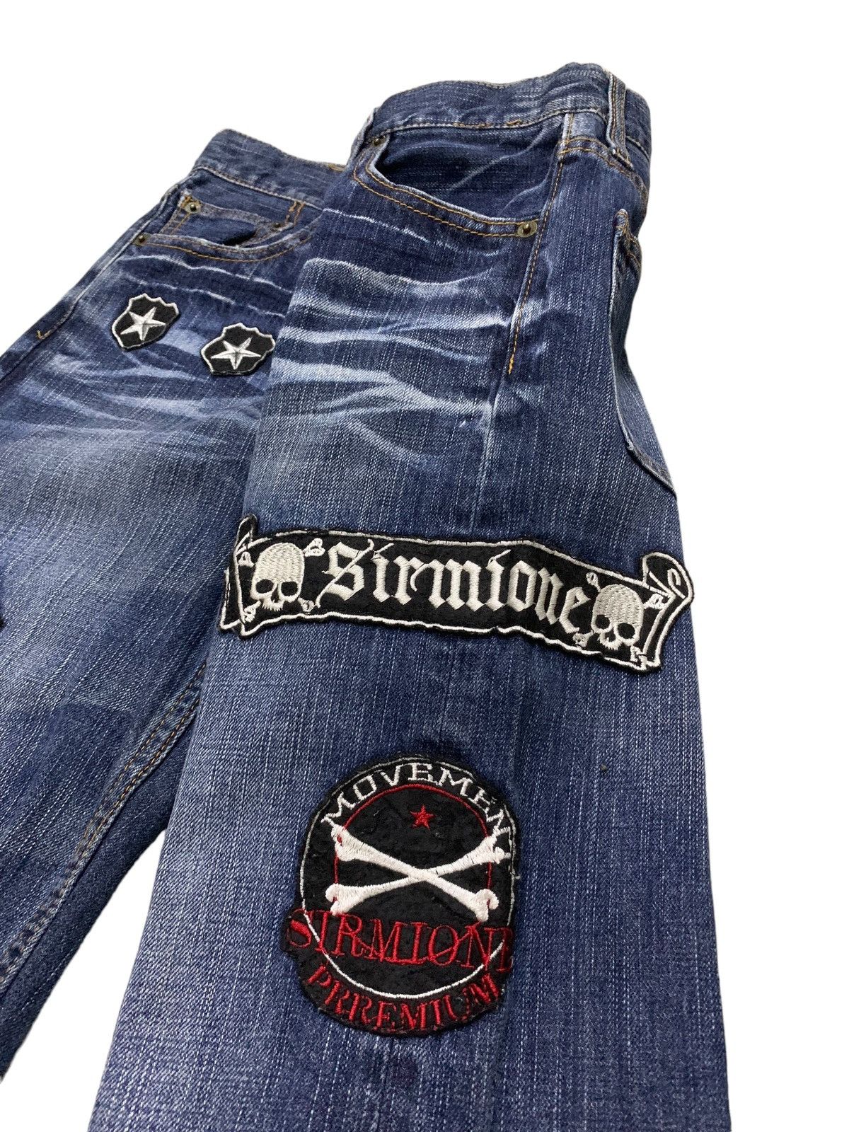 If Six Was Nine Limited Patch Logo Design By Sirmione Denim Size US 26 / EU 42 - 11 Thumbnail