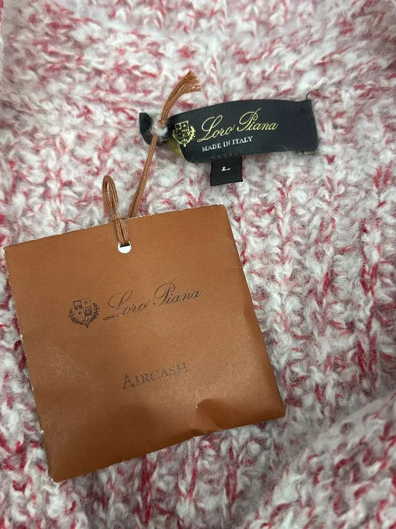Loro Piana LORO PIANA A pink knit cardigan in a woman's color Size L / US 10 / IT 46 - 5 Thumbnail