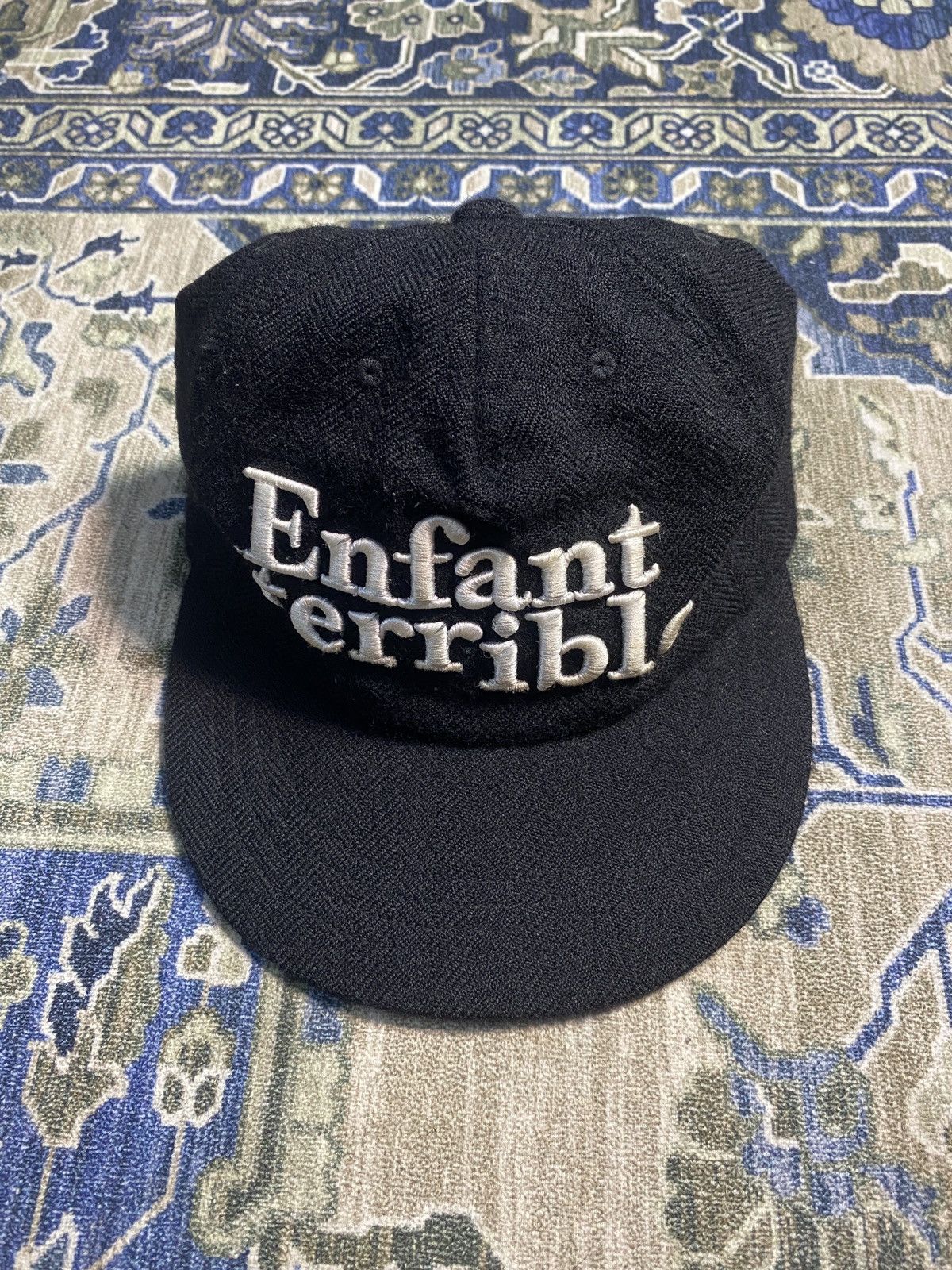 Japanese Brand Name Fitted Wool Enfant Terrible Hat Size ONE SIZE - 1 Thumbnail