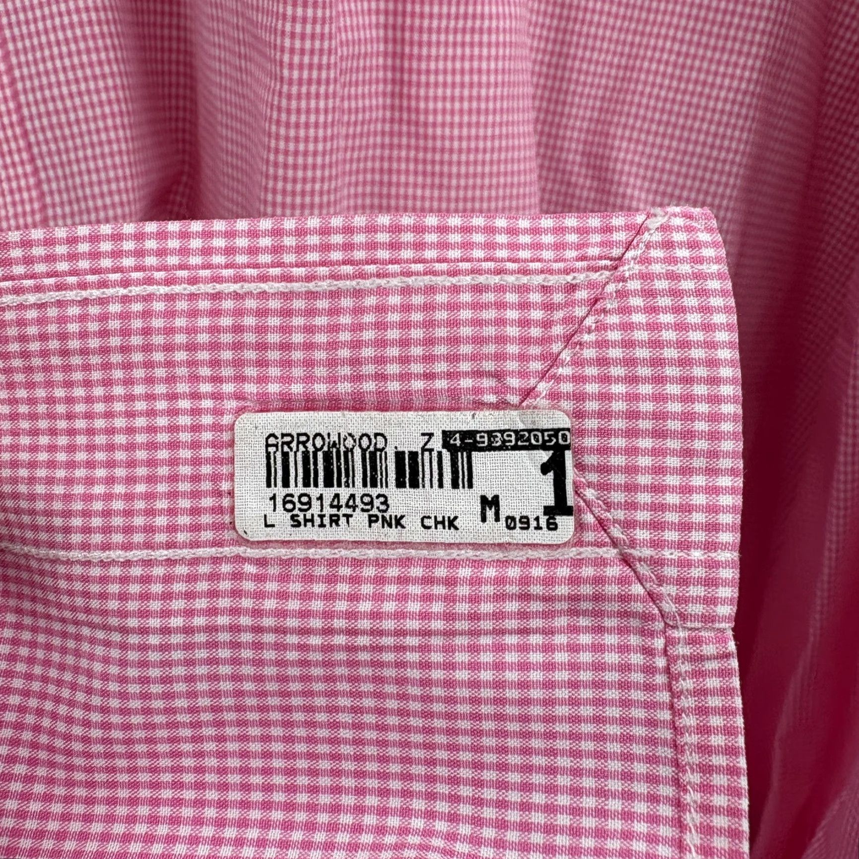 Ralph Lauren Ralph Lauren Yarmouth Shirt Mens XL Pink Check Classic Button Front Long Sleeve Size US XL / EU 56 / 4 - 7 Thumbnail