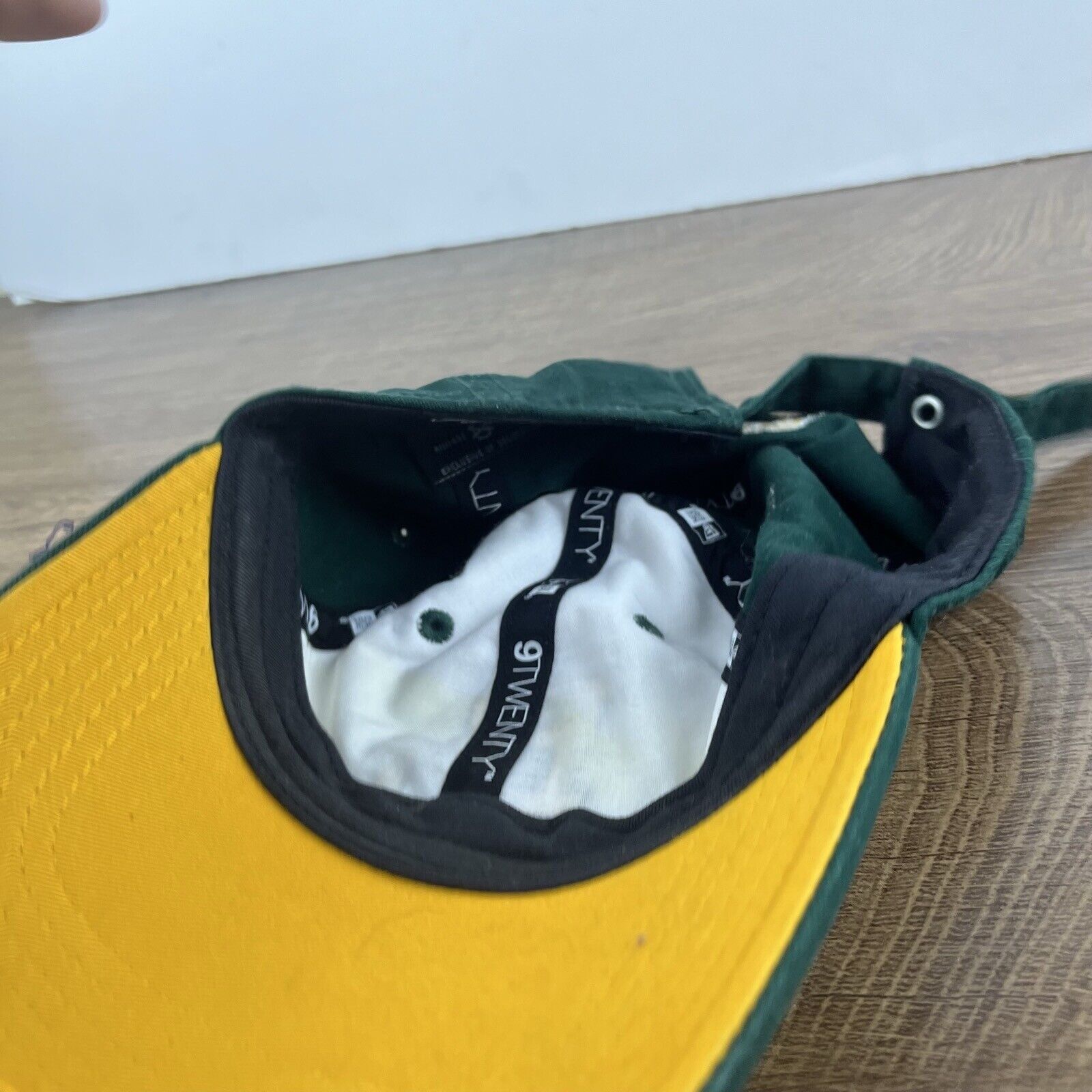 New Era Baylor Bears Hat Baylor New Era 9Twenty White Adjustable Hat Size ONE SIZE - 14 Thumbnail