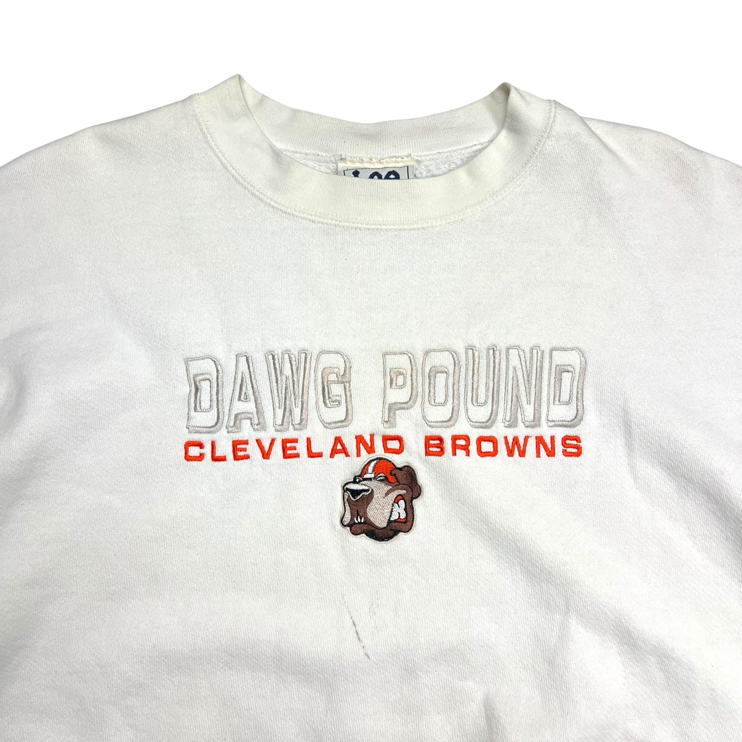NFL Cleveland Brown Dawg Pound NFL Crewneck Sweatshirt - XXL Size US XXL / EU 58 / 5 - 2 Thumbnail