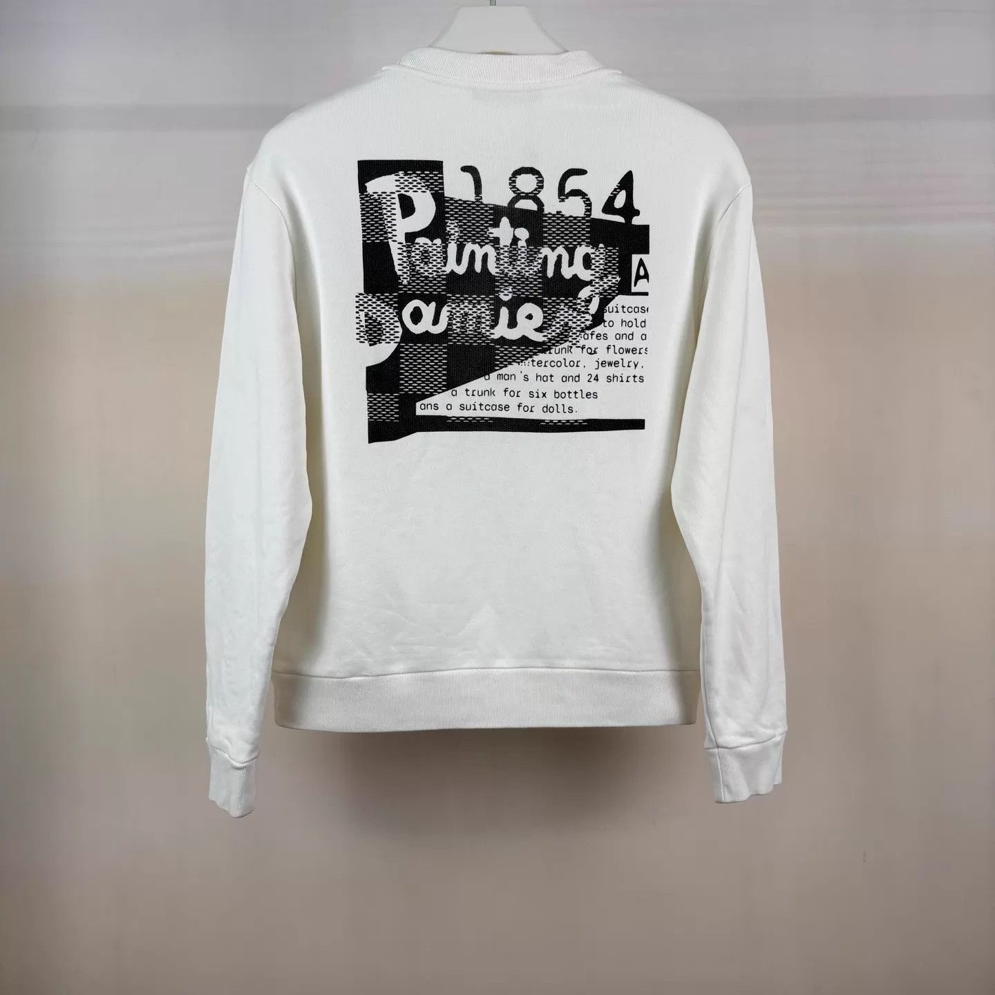 Louis Vuitton LV Graffiti Logo Sweatshirt M Near Mint 100% Cotton Size US M / EU 48-50 / 2 - 2 Thumbnail