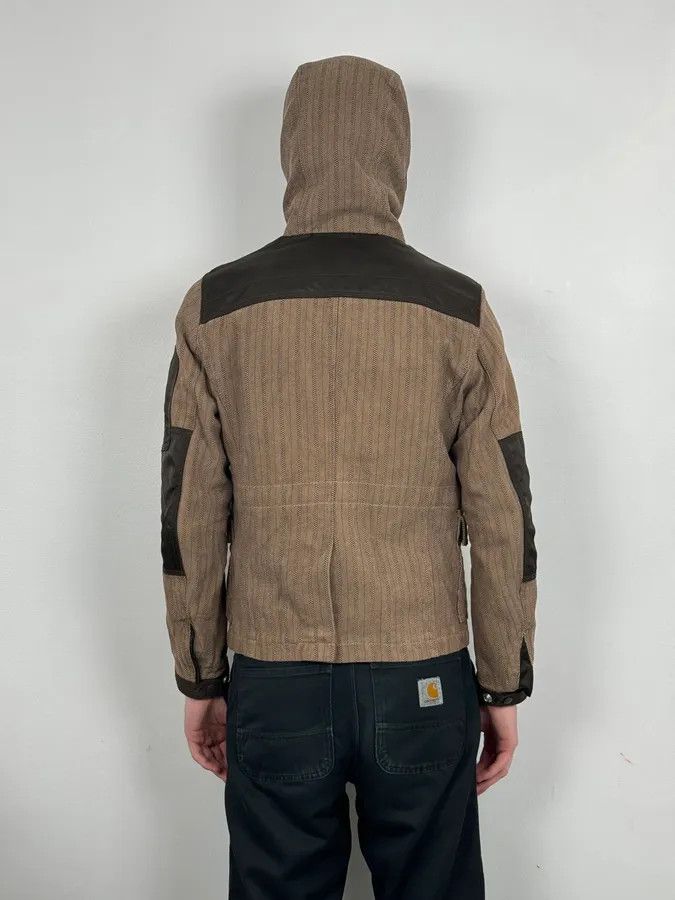 Diesel 2000s Diesel Brown Nylon Contrast Panel Cargo Jacket Size US S / EU 44-46 / 1 - 3 Thumbnail