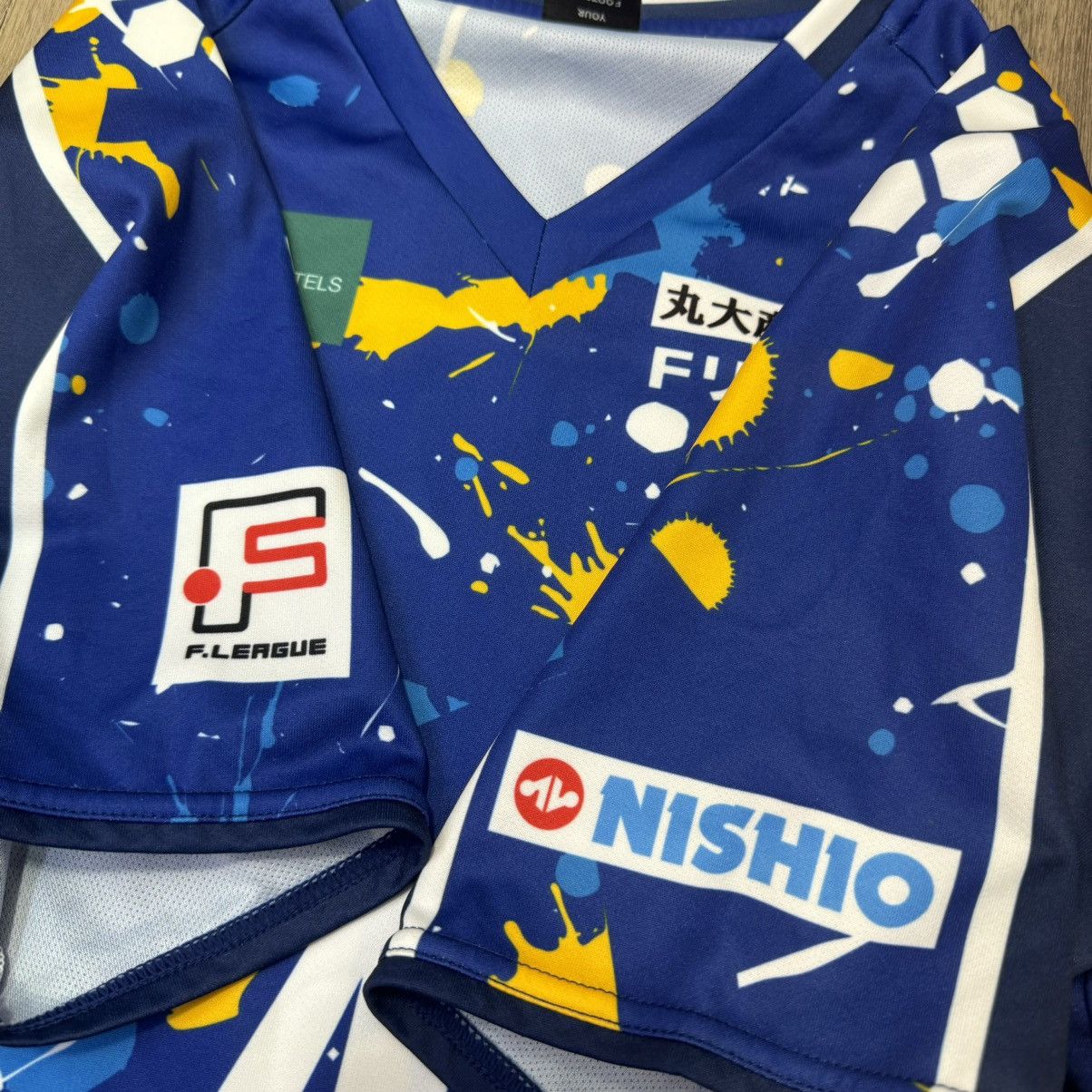 Japanese Brand Japan F.League Selection team 2018 home shirt #4 Size US M / EU 48-50 / 2 - 4 Thumbnail