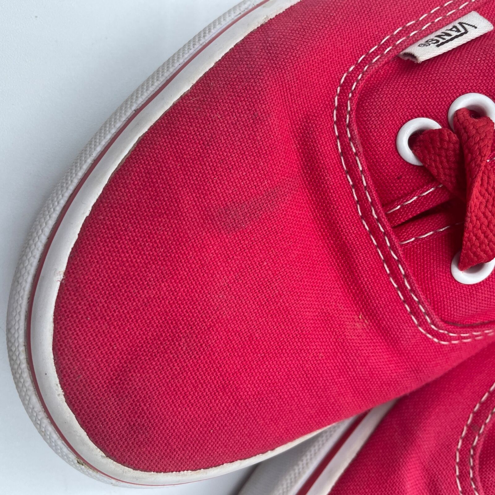 Vans Vans Authentic Low Red Canvas Shoes Skateboard Casual Mens 8 Size US 8 / EU 41 - 10 Thumbnail