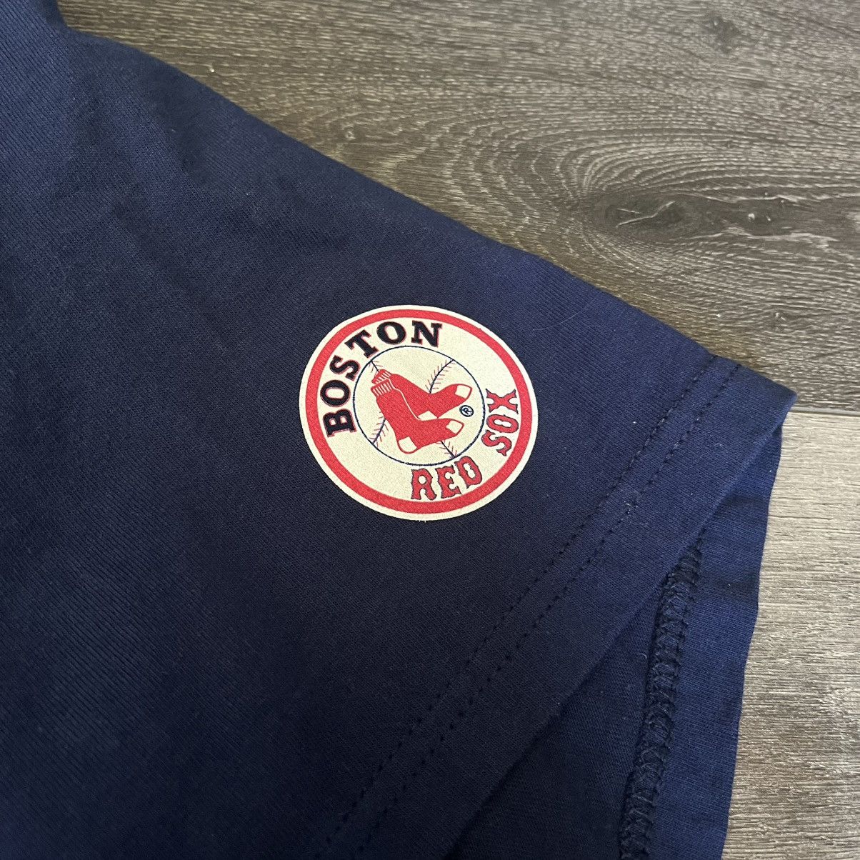 Nike Vintage 2000s Nike MLB Boston Red Sox Center Swoosh T Shirt Size US XXL / EU 58 / 5 - 4 Thumbnail