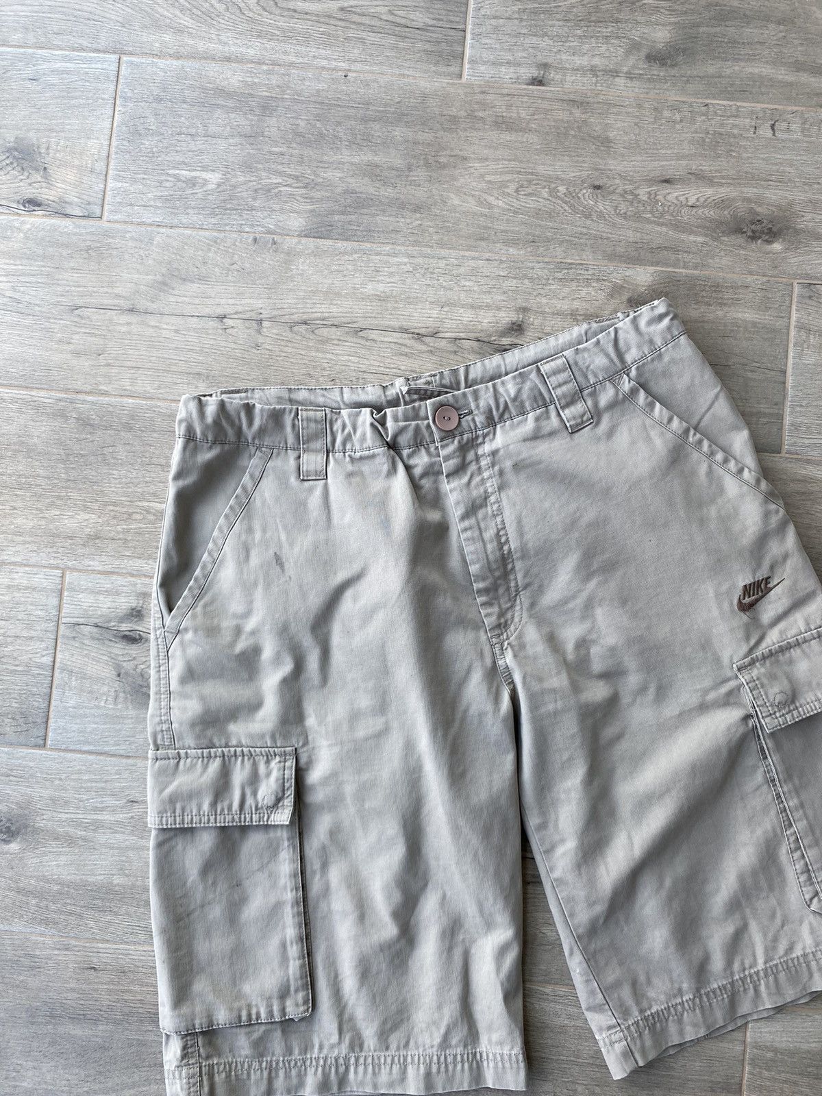 Nike × Vintage Nike Vintage Cargo Shorts Size US 32 / EU 48 - 8 Thumbnail
