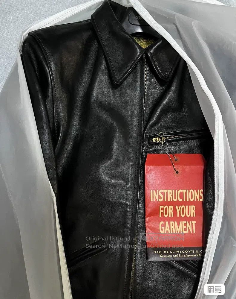 The Real McCoy's The Real McCoys 1940s 1930s Biker Jacket Size US XXS / EU 40 - 5 Thumbnail