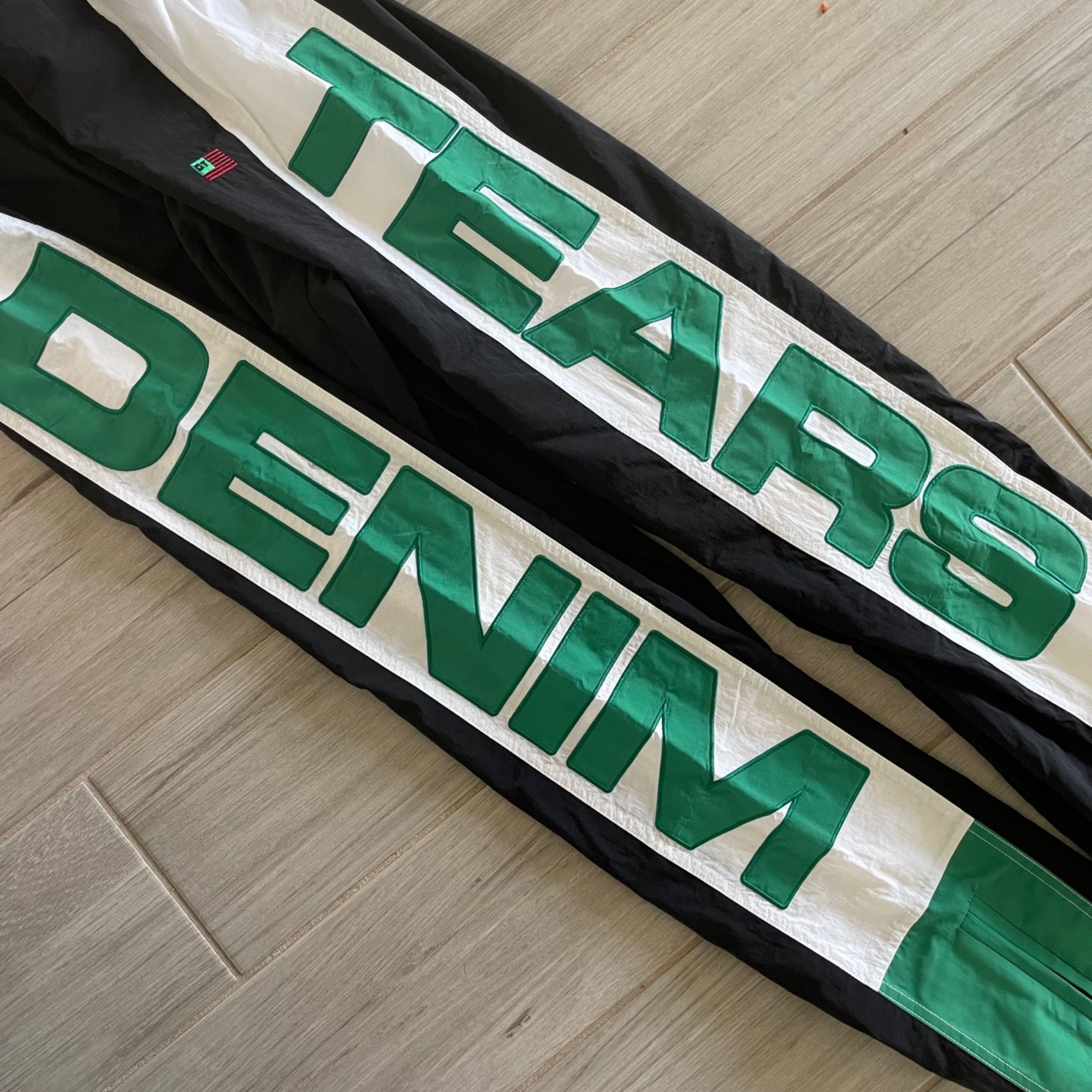 DENIM TEARS NWT DENIM TEARS DT SPORT TRACK PANTS SZ SMALL Size US 30 / EU 46 - 8 Thumbnail