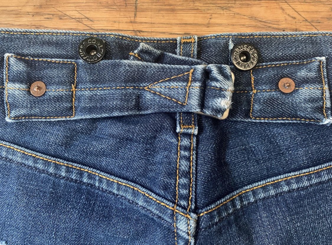 Levi's Vintage Levi 201 1870-1901 reproduction W29 L32 Size US 29 - 3 Thumbnail