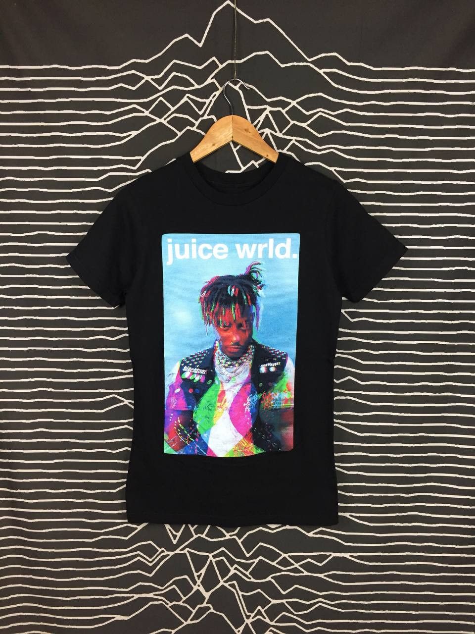 Band Tees × Rap Tees × Vintage Juice Wrld Authentic 999 Holographic Portrait Rap Tee Size US XS / EU 42 / 0 - 1 Thumbnail