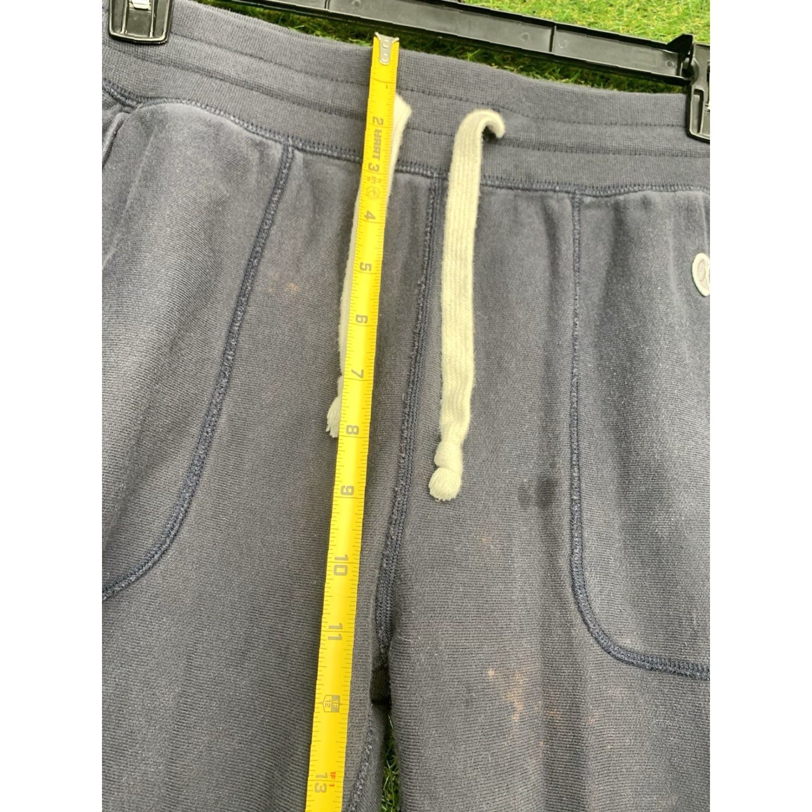 Todd Snyder TODD SNYDER Champion Utility Cargo Sweatpants Mens Small Blue Joggers Athletic Casual Size US 29 - 6 Thumbnail