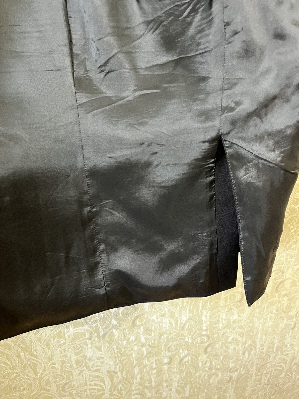 Ermenegildo Zegna Ermenegildo Zegna Men’s Wool Blazer Jacket Black 42 US Size 52S - 12 Thumbnail