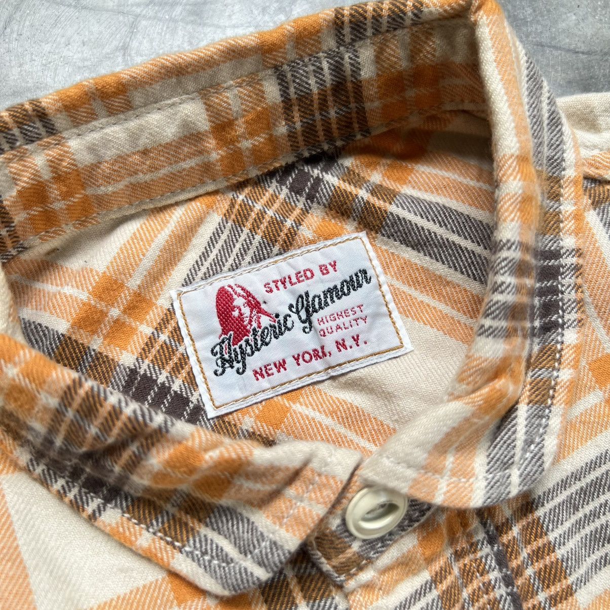 Hysteric Glamour 2000s Hysteric Glamour Flannel Shirt Size US S / EU 44-46 / 1 - 5 Thumbnail