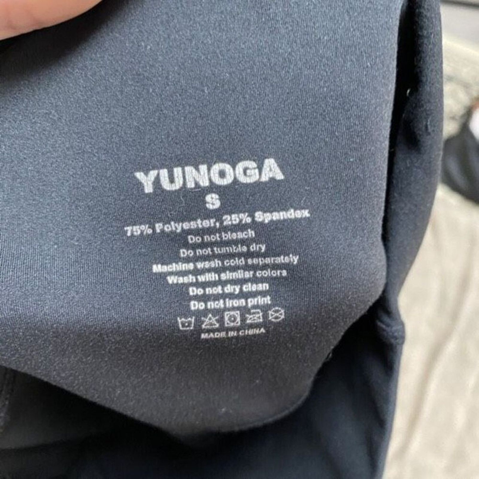 Other Yunoga Black Leggings | Sz S Size 27" / US 4 / IT 40 - 4 Thumbnail