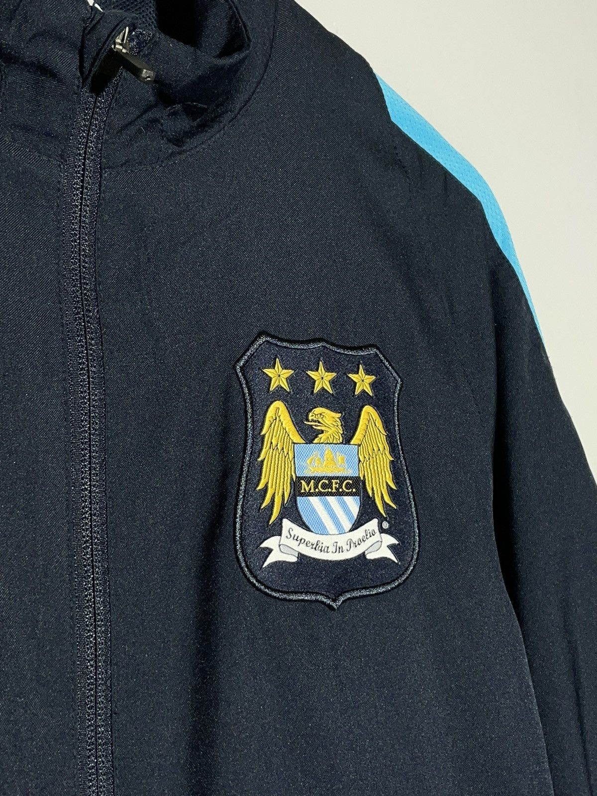 Nike Manchester City Nike Y2k Streetwear Football Jacket Size US S / EU 44-46 / 1 - 4 Thumbnail