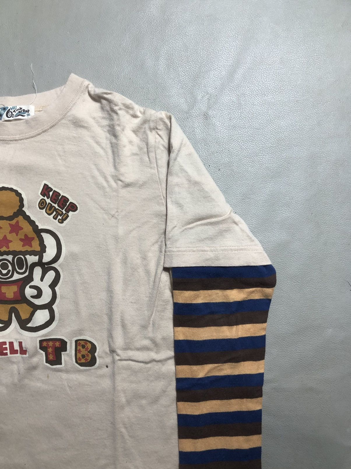 Japanese Brand Poem Double Layer Keep Out Tinkerbell LongSleeve tee Size US M / EU 48-50 / 2 - 3 Thumbnail