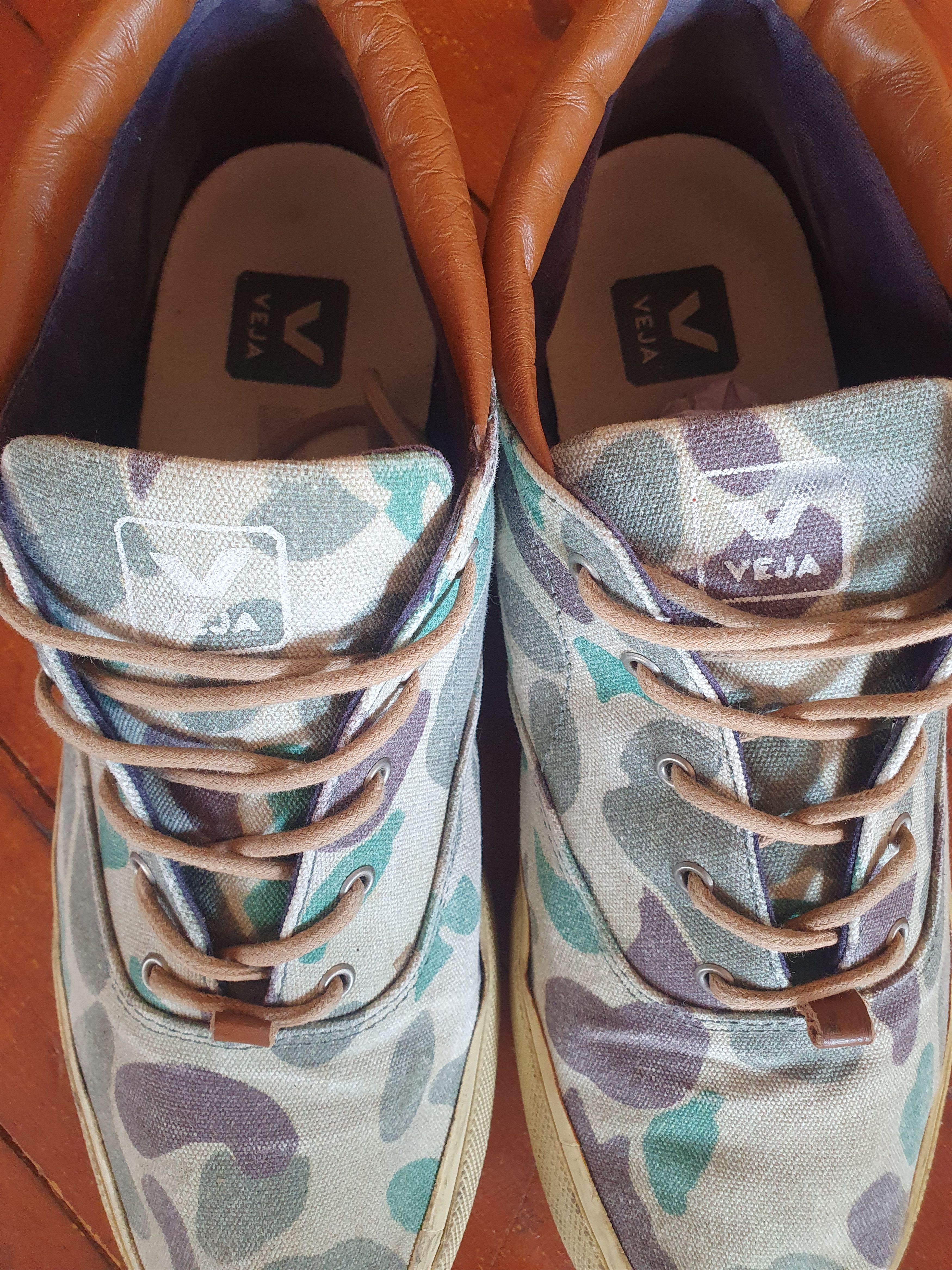 Veja Veja Men's Camouflage Trainers sz US 11.5/UK11/EU45 Size US 11.5 / EU 44-45 - 6 Thumbnail
