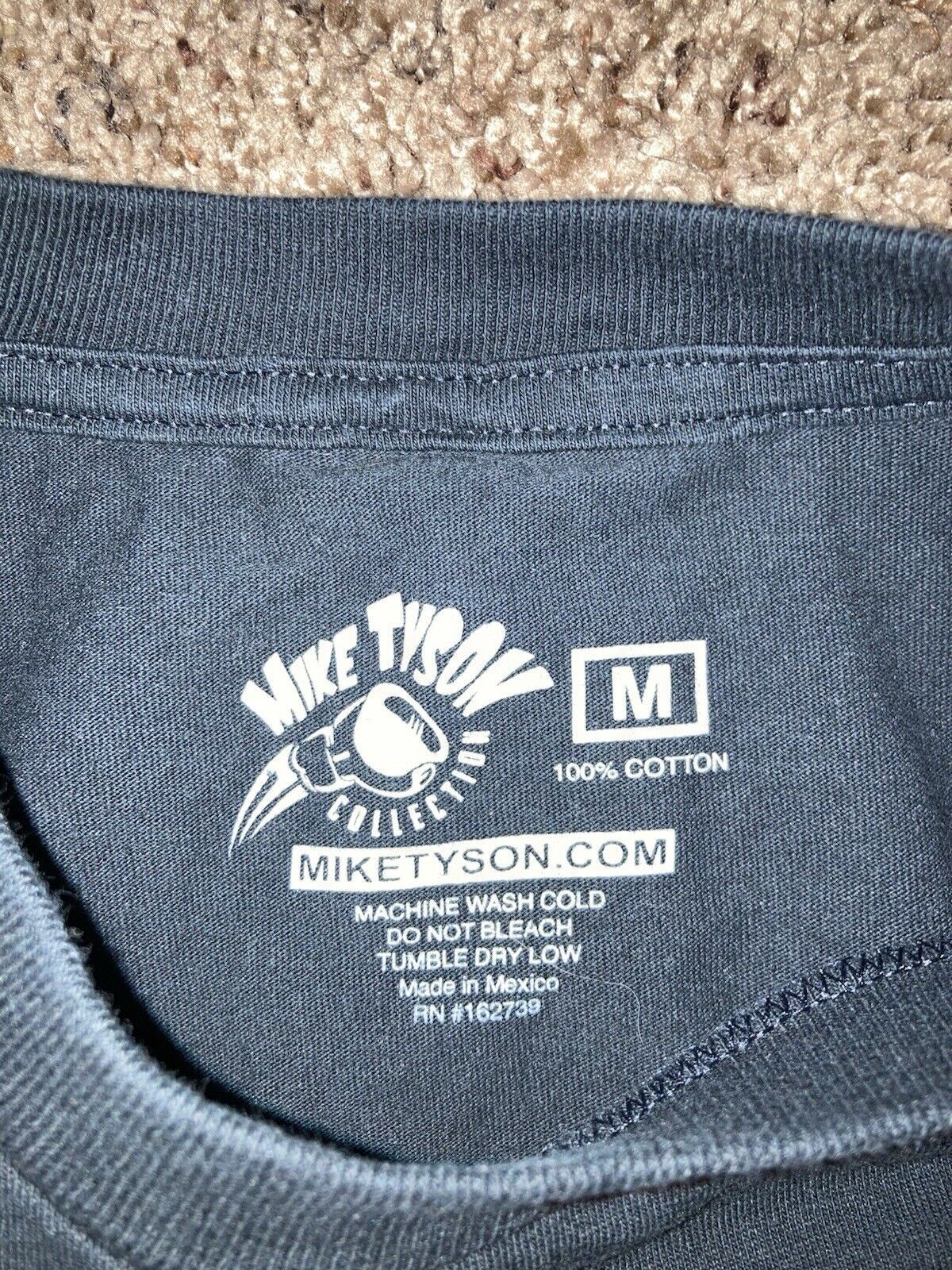 Designer × Vintage Mike Tyson Boxer King Of the Ring Black T-Shirt Mens Medium Size US M / EU 48-50 / 2 - 5 Thumbnail