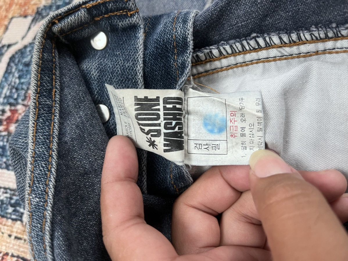 Marithe + Francois Girbaud Vtg Marithe Francois Girbaud Overall Denim Size US 33 - 16 Thumbnail