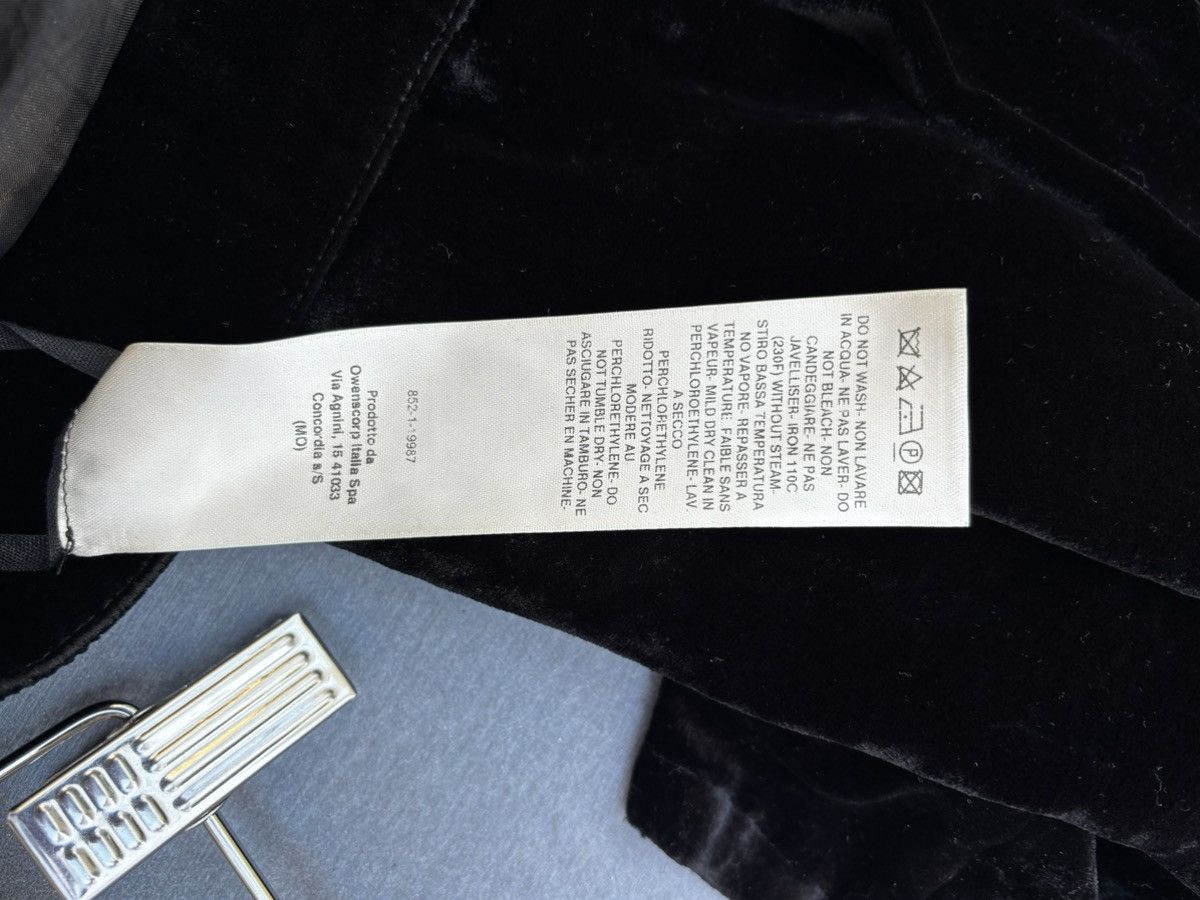 Rick Owens Rick Owens SS22 Strobe Velour Bolan Bootcut Pants Size US 32 / EU 48 - 14 Thumbnail