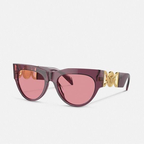 Versace Versace Winged Medusa Sunglasses Pink Gold Mod 4440-U Size ONE SIZE - 1 Thumbnail