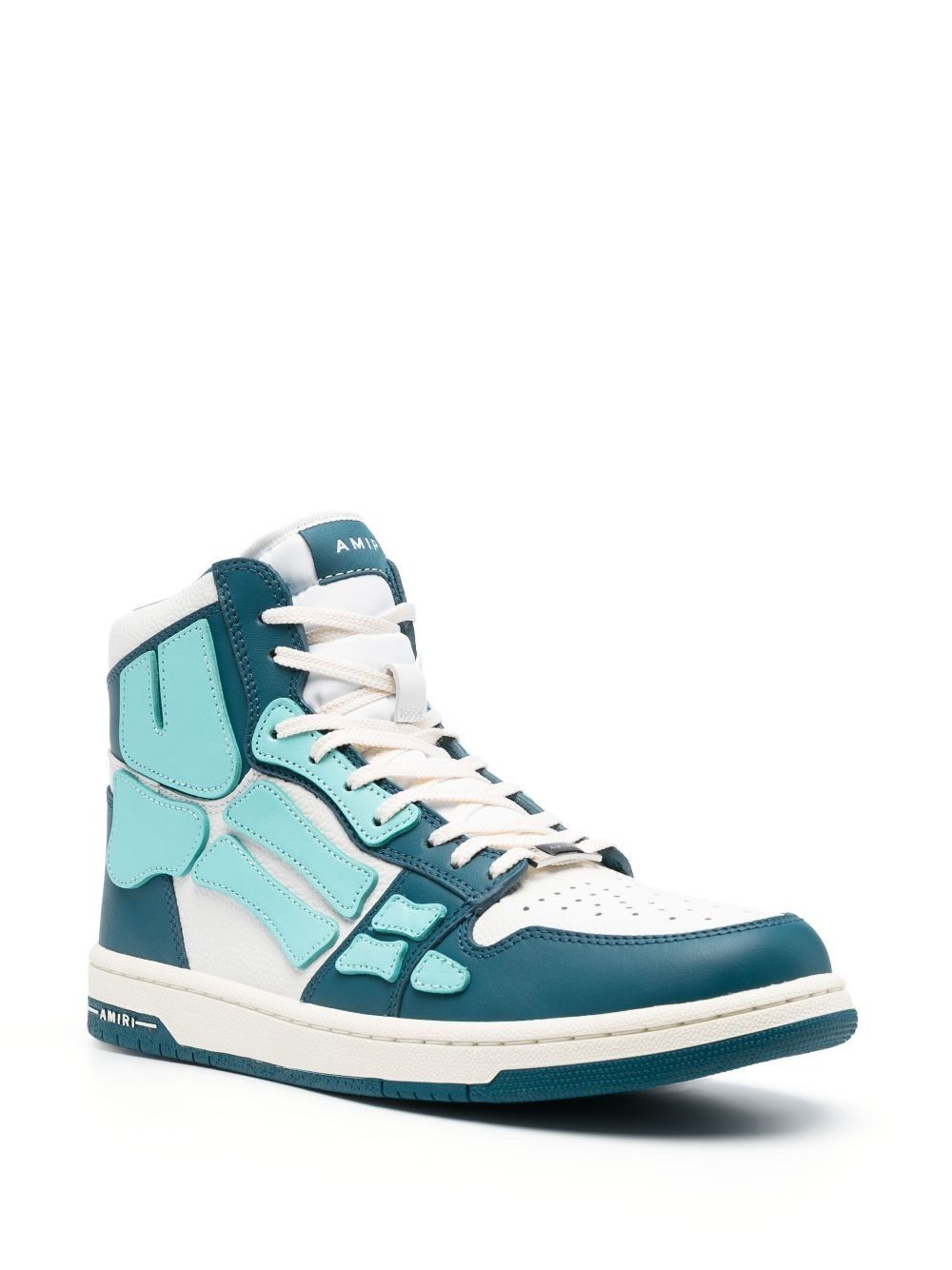 Amiri o1w1db11224 Skel Hi-Top Sneakers in Multicolor Size US 9 / EU 42 - 2 Thumbnail