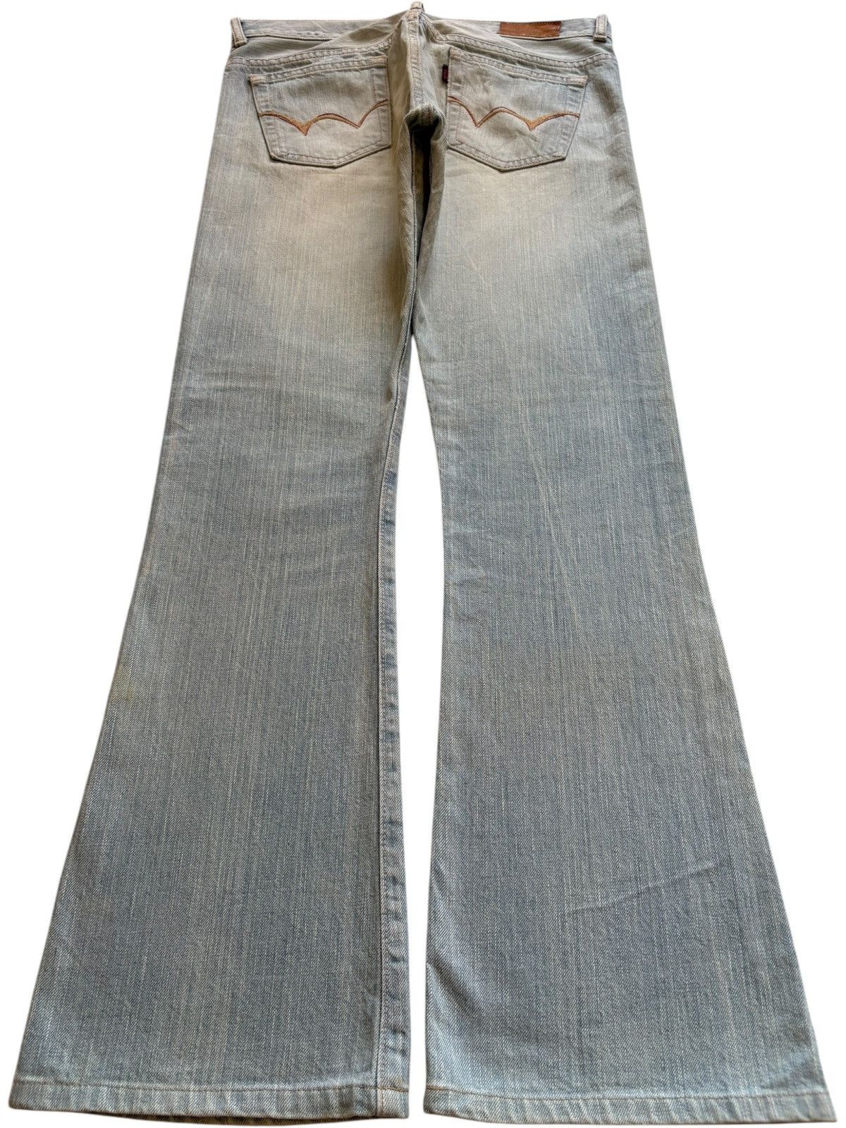 Edwin × Japanese Brand Vintage Edwin 503 Mud Wash Bootcut Flare Jeans Size US 30 / EU 46 - 2 Thumbnail