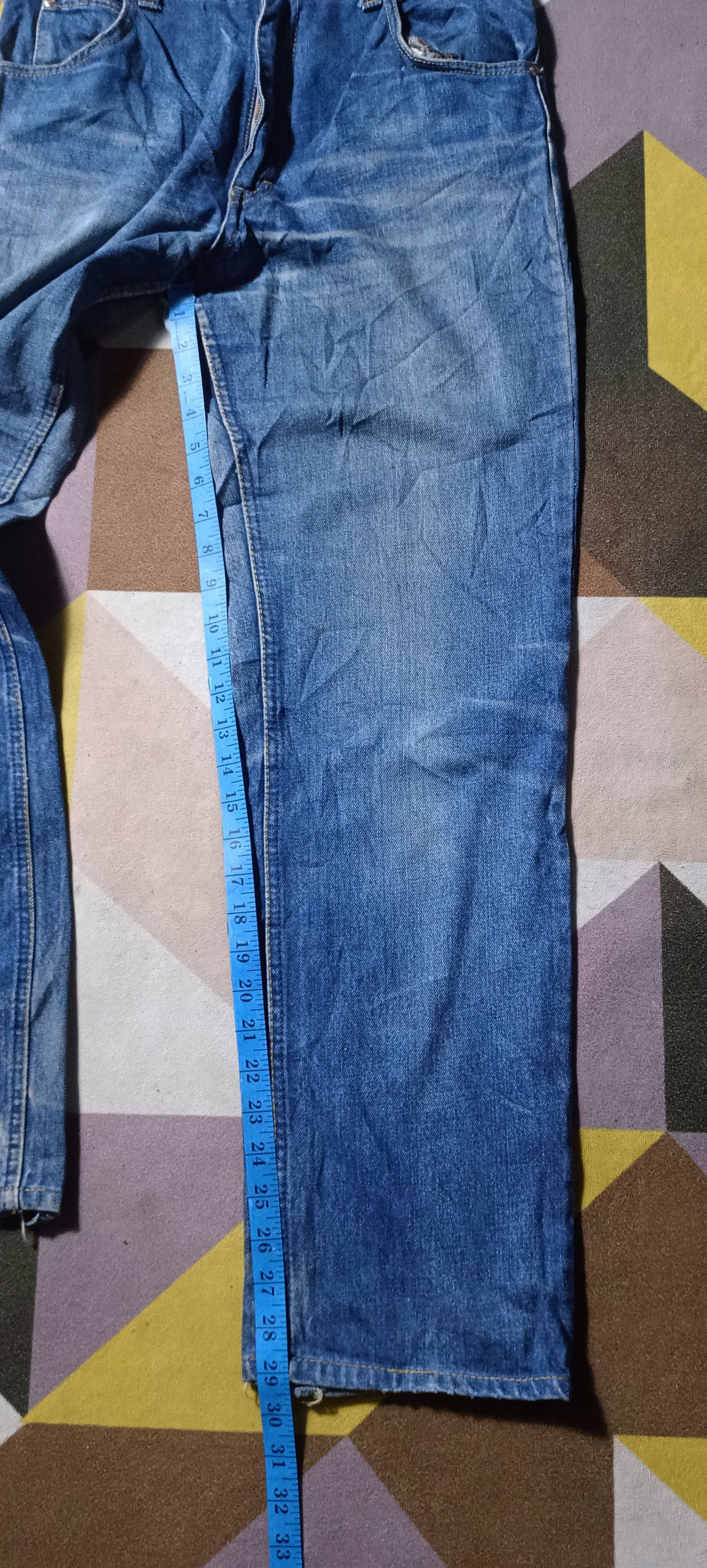 Lee Vintage Lee Riders ®MR Talon Zipper Denim Size US 29 - 11 Thumbnail