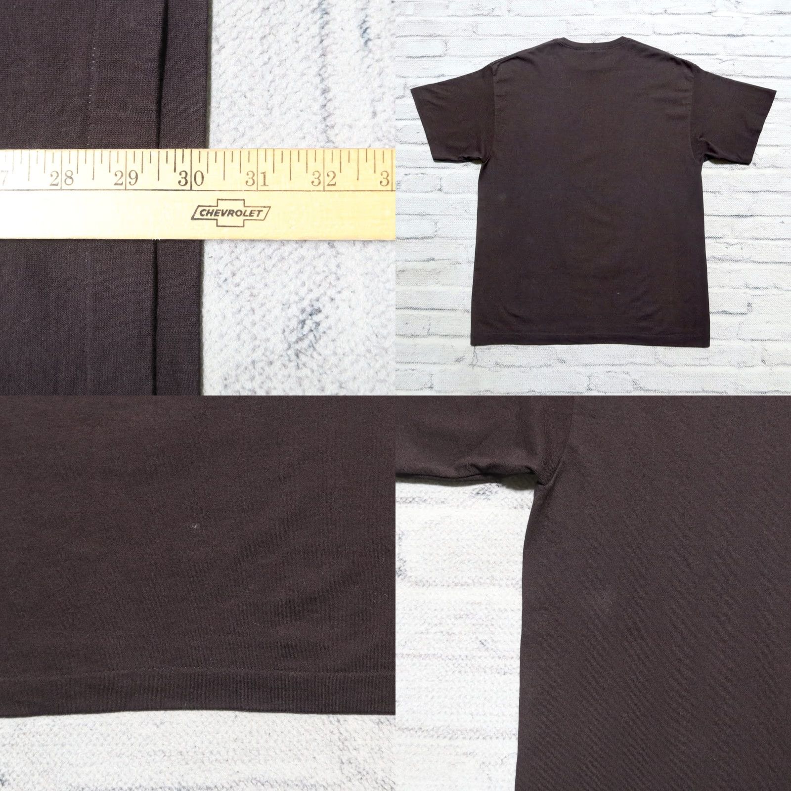 Vintage VINTAGE Rhino Shirt Mens T-Shirt L Black 90s graphic tee AOP Size US L / EU 52-54 / 3 - 9 Thumbnail