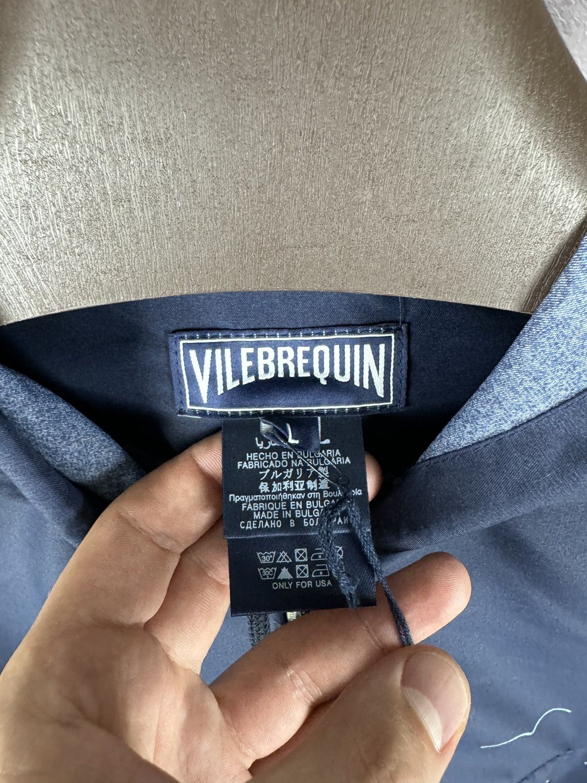 Vilebrequin VILEBREQUIN 'Jayak' Half Zip Hooded Jacket Size US L / EU 52-54 / 3 - 14 Thumbnail