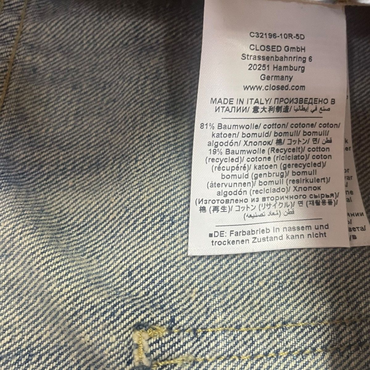 CLOSED Jeans Closed Bogus Straight size IT 50-US 36 Size US 36 / EU 52 - 10 Thumbnail