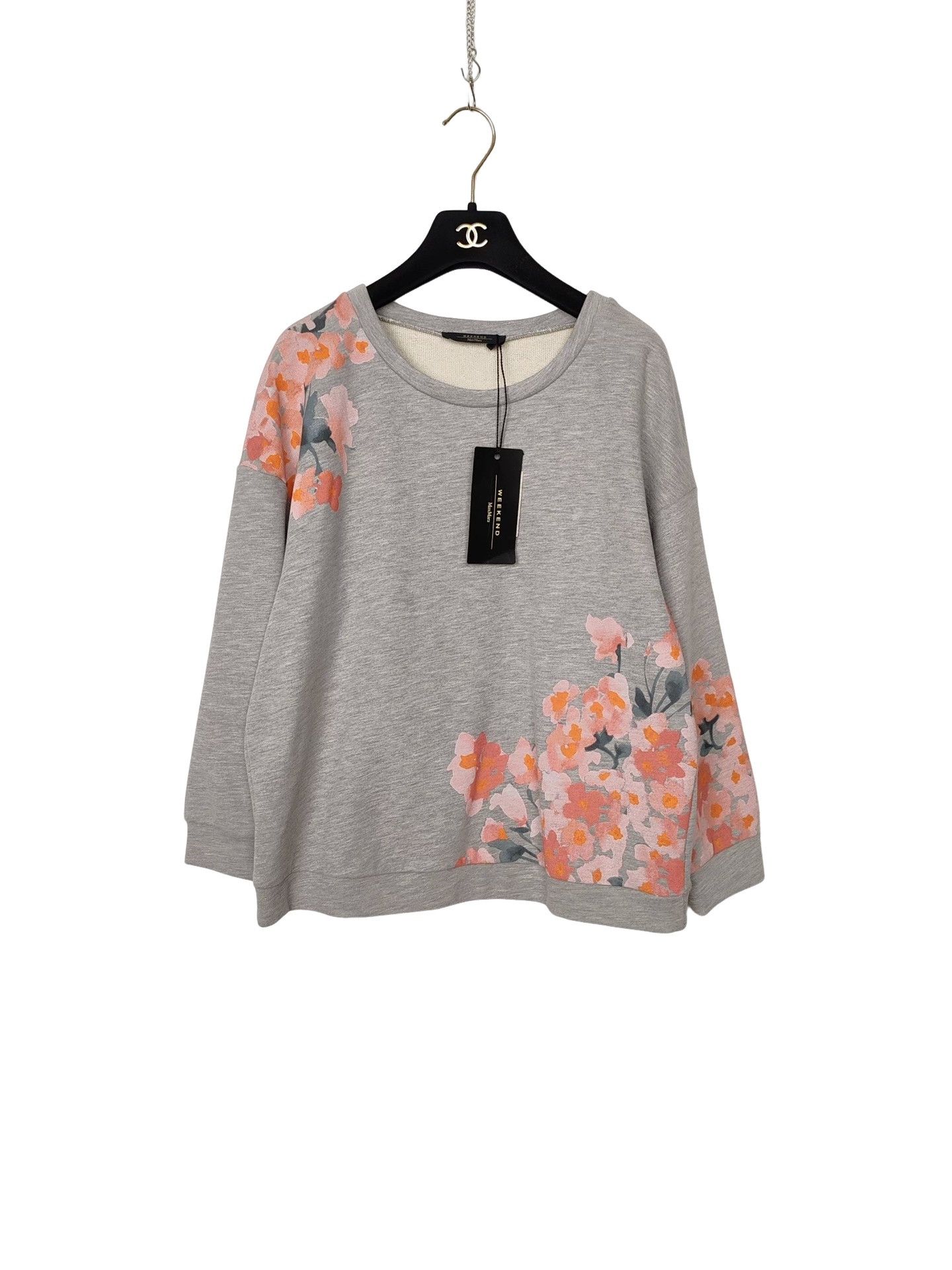 Max Mara MaxMara Floral Print Sweatshirt Size S Size S / US 4 / IT 40 - 1 Thumbnail